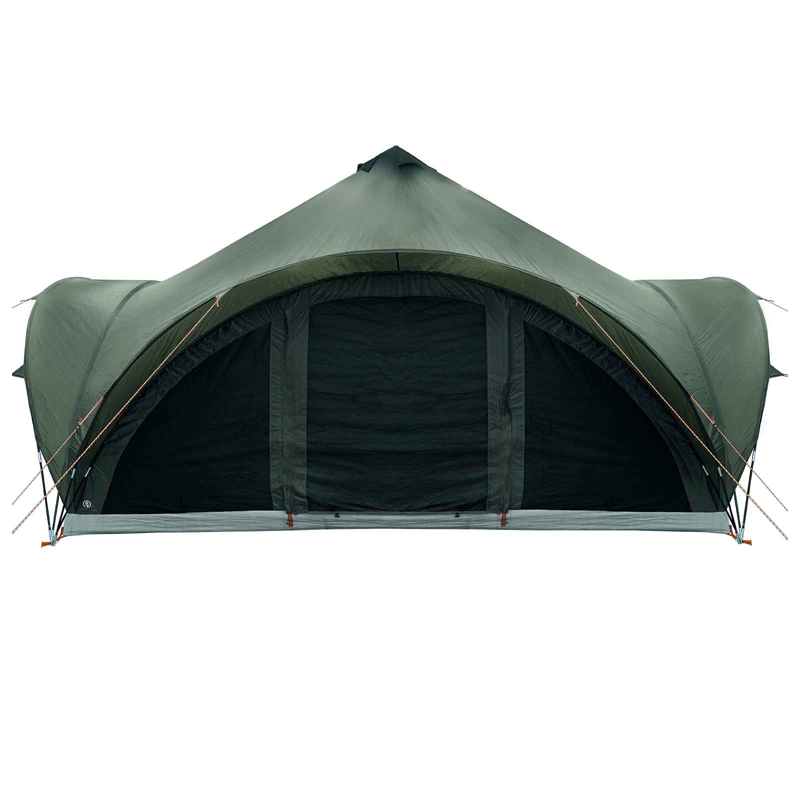Tenda Tipi 18.0 persona Verde militare Poliestere e Acciaio