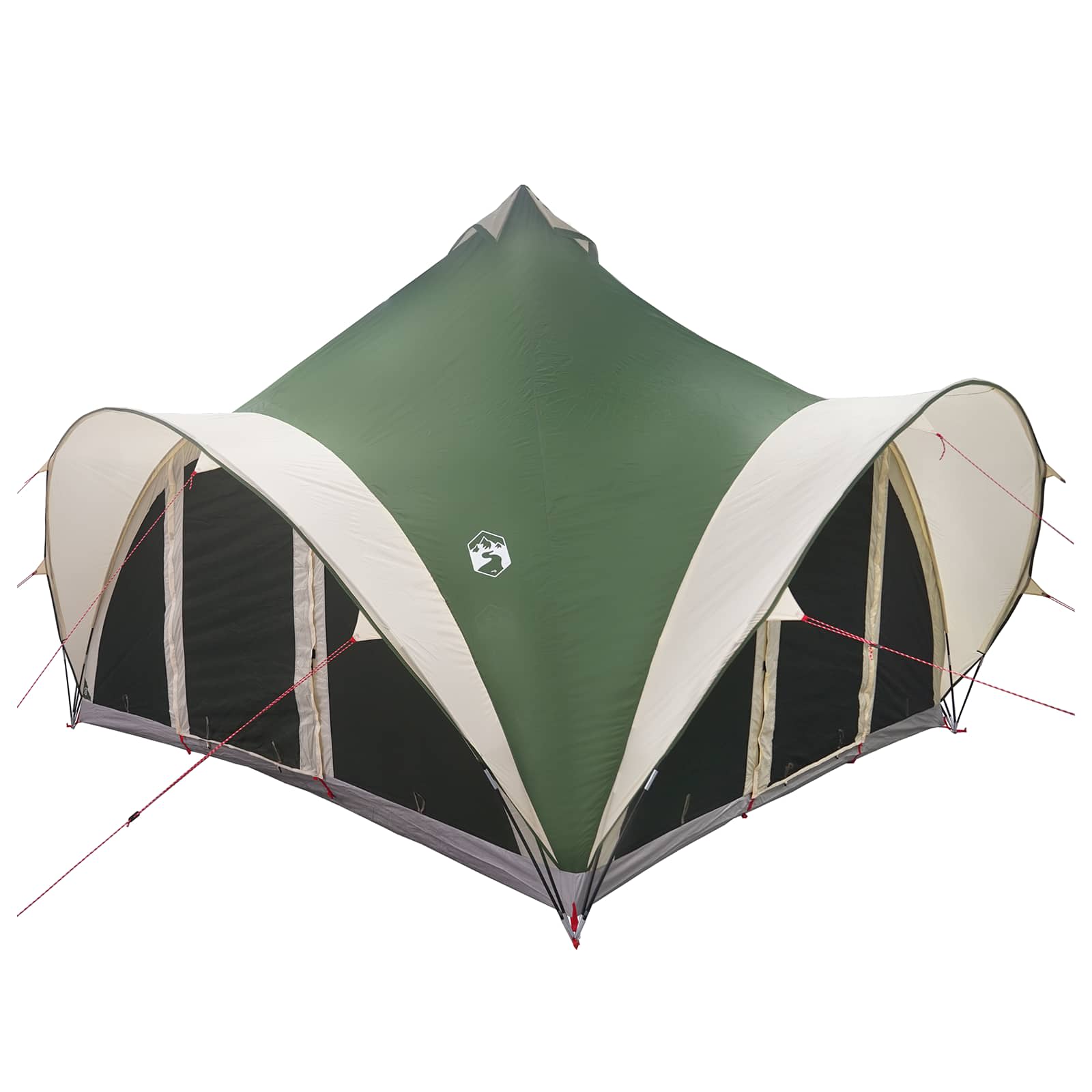 Tenda Tipi 6.0 persona Verde Poliestere e Acciaio