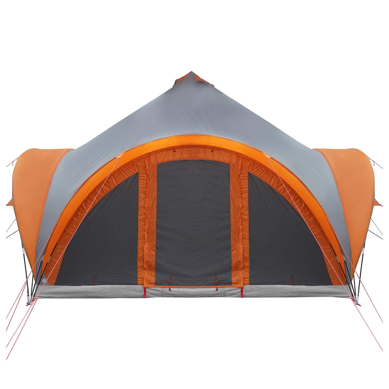 Tenda Tipi 6.0 persona Grigio e arancione Poliestere e Acciaio