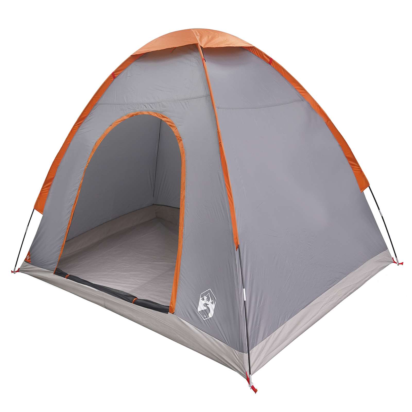 Tenda da campeggio 2 persona Grigio e arancione