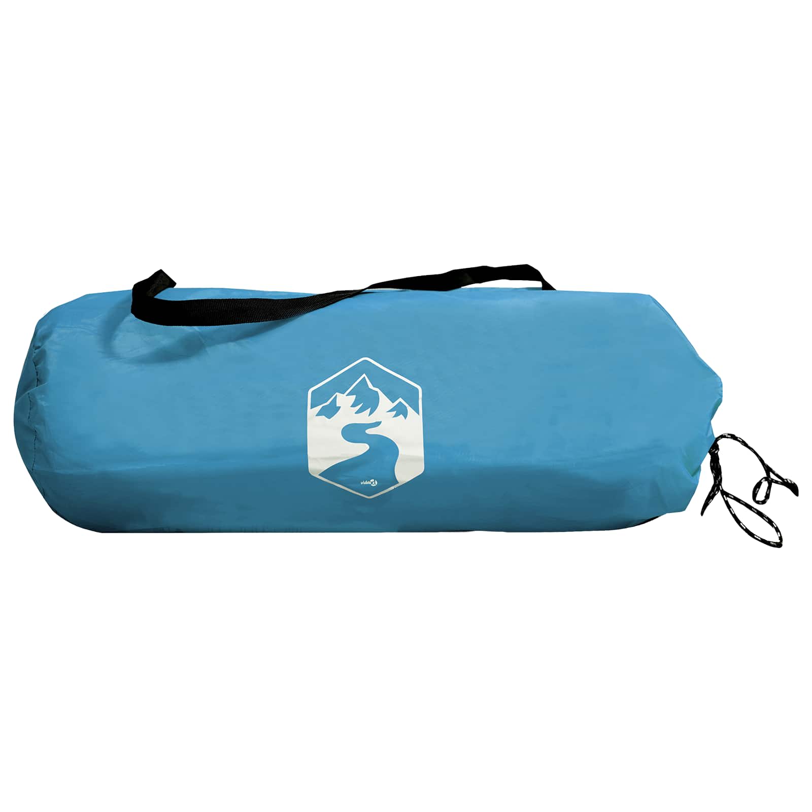 Tenda da campeggio 4 persona Blu