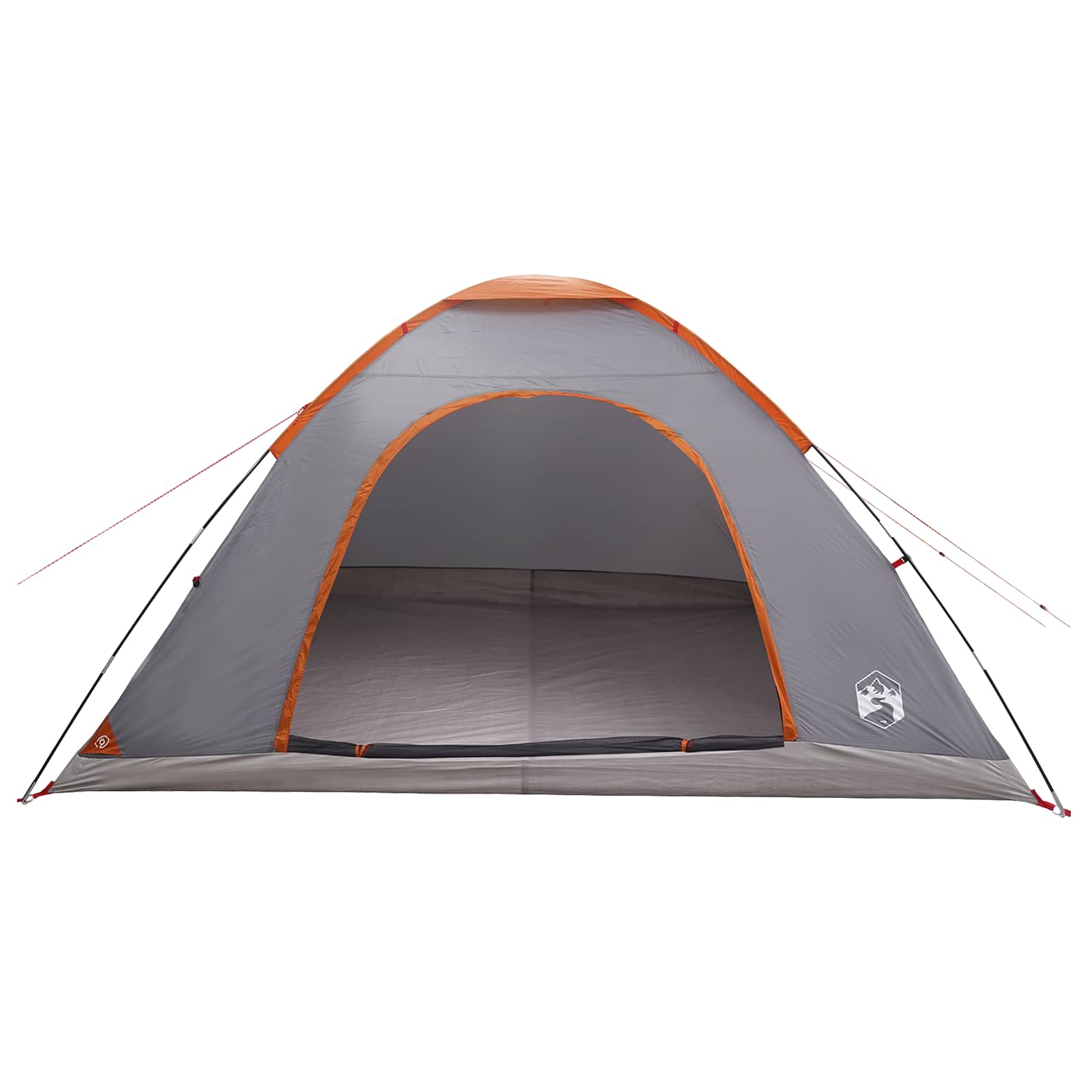 Tenda da campeggio 6 persona Grigio e arancione