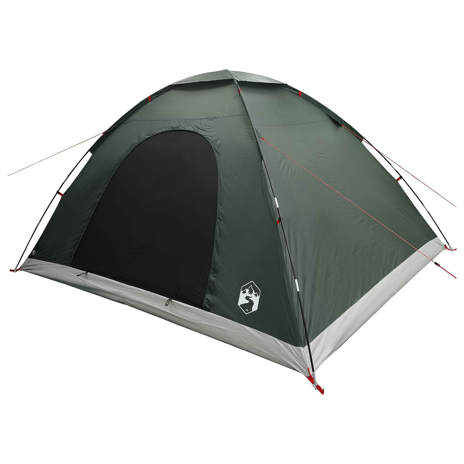 Tenda da campeggio 6 persona Verde militare
