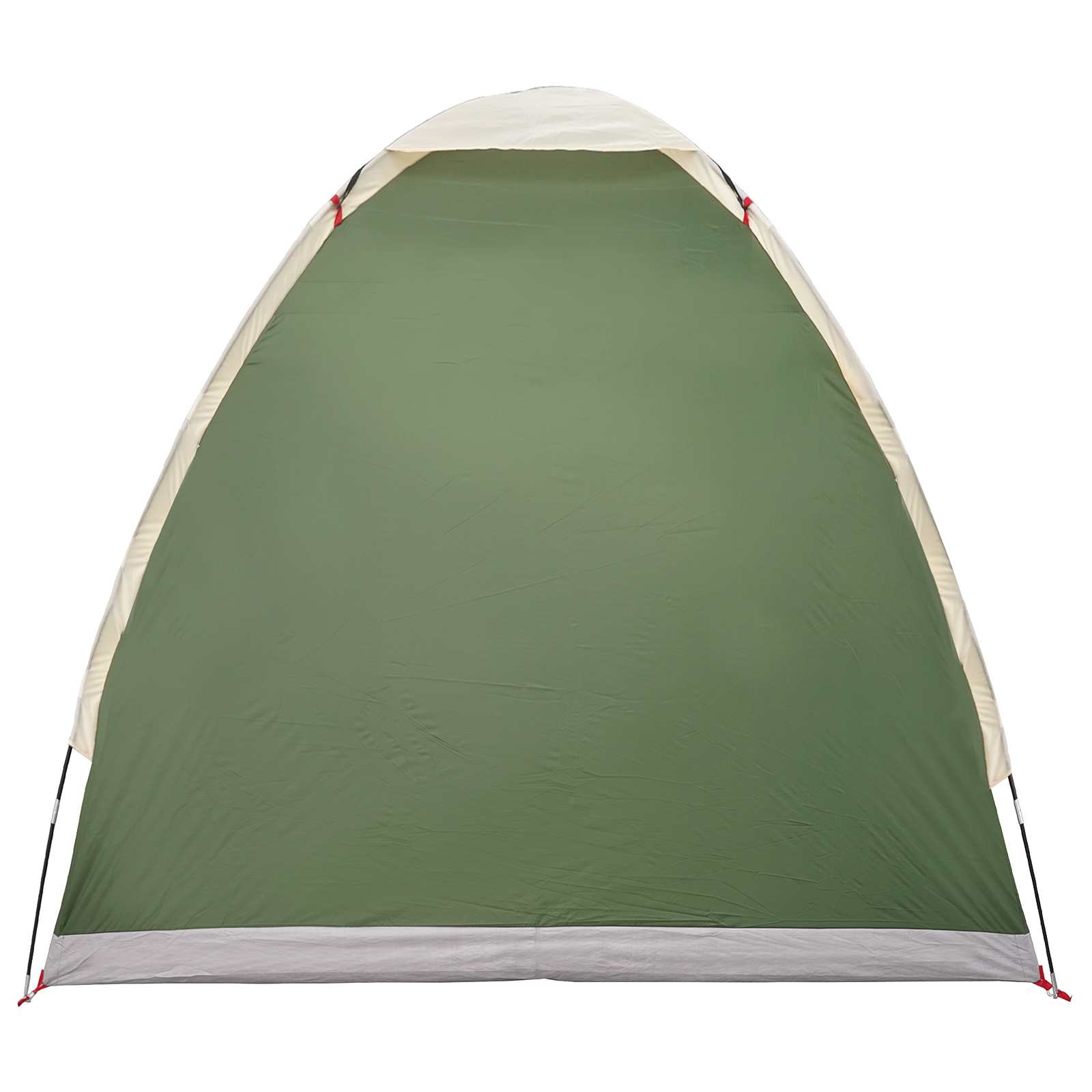 Tenda da campeggio 2 persona Verde Poliestere e Acciaio