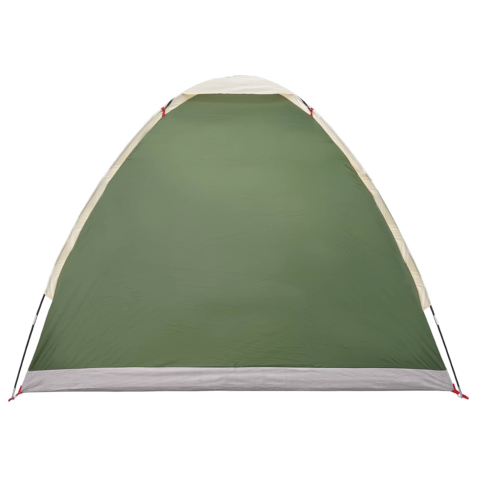 Tenda da campeggio 2 persona Verde Poliestere e Acciaio