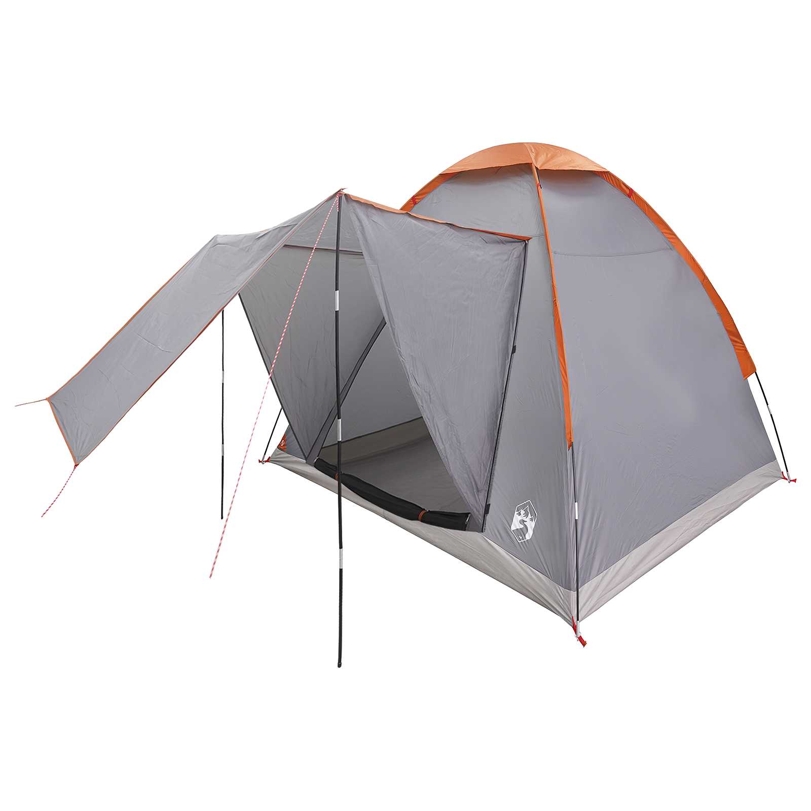Tenda da campeggio 2 persona Grigio e arancione