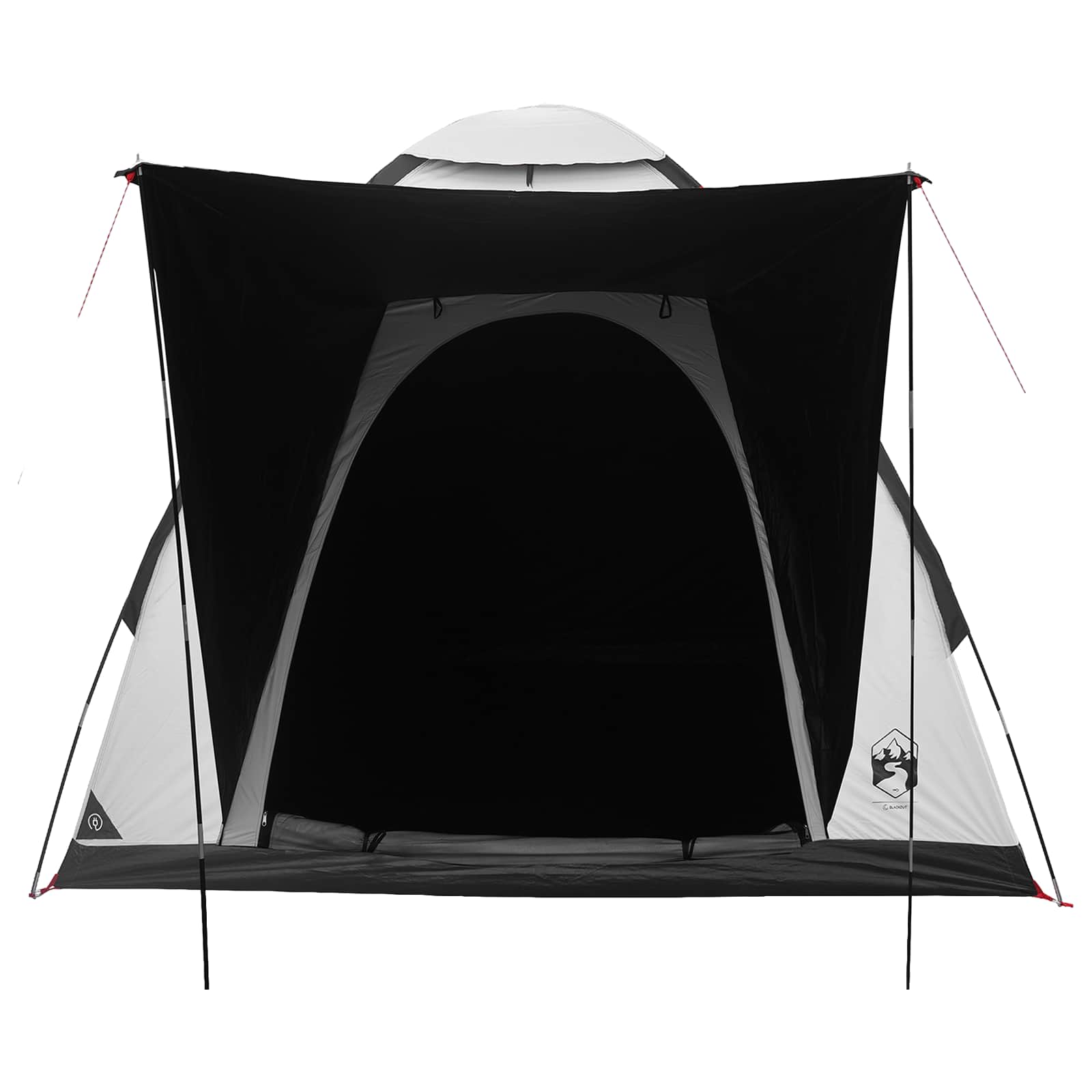 Tenda da campeggio 2 persona Bianco Blackout