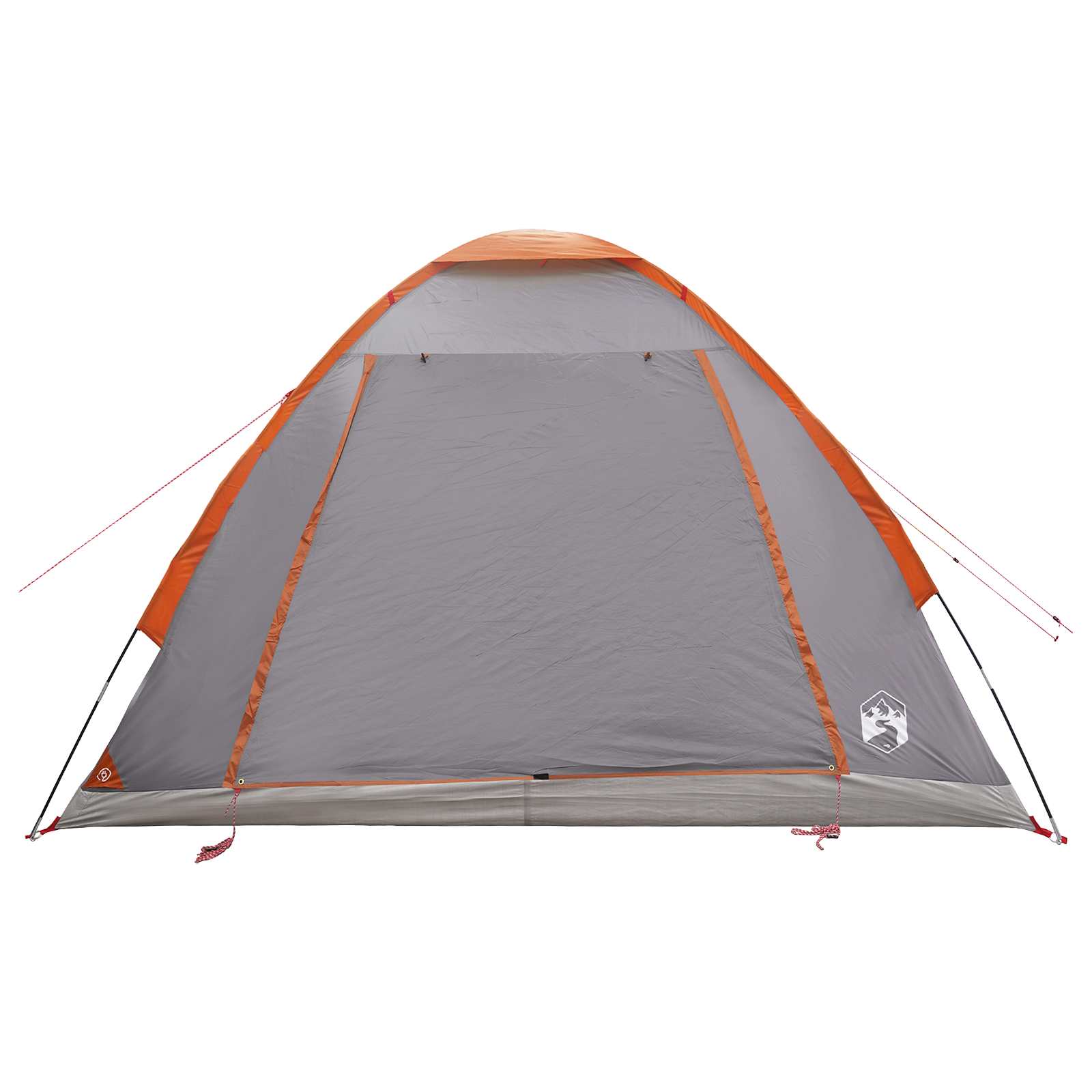 Tenda da campeggio 4 persona Grigio e arancione