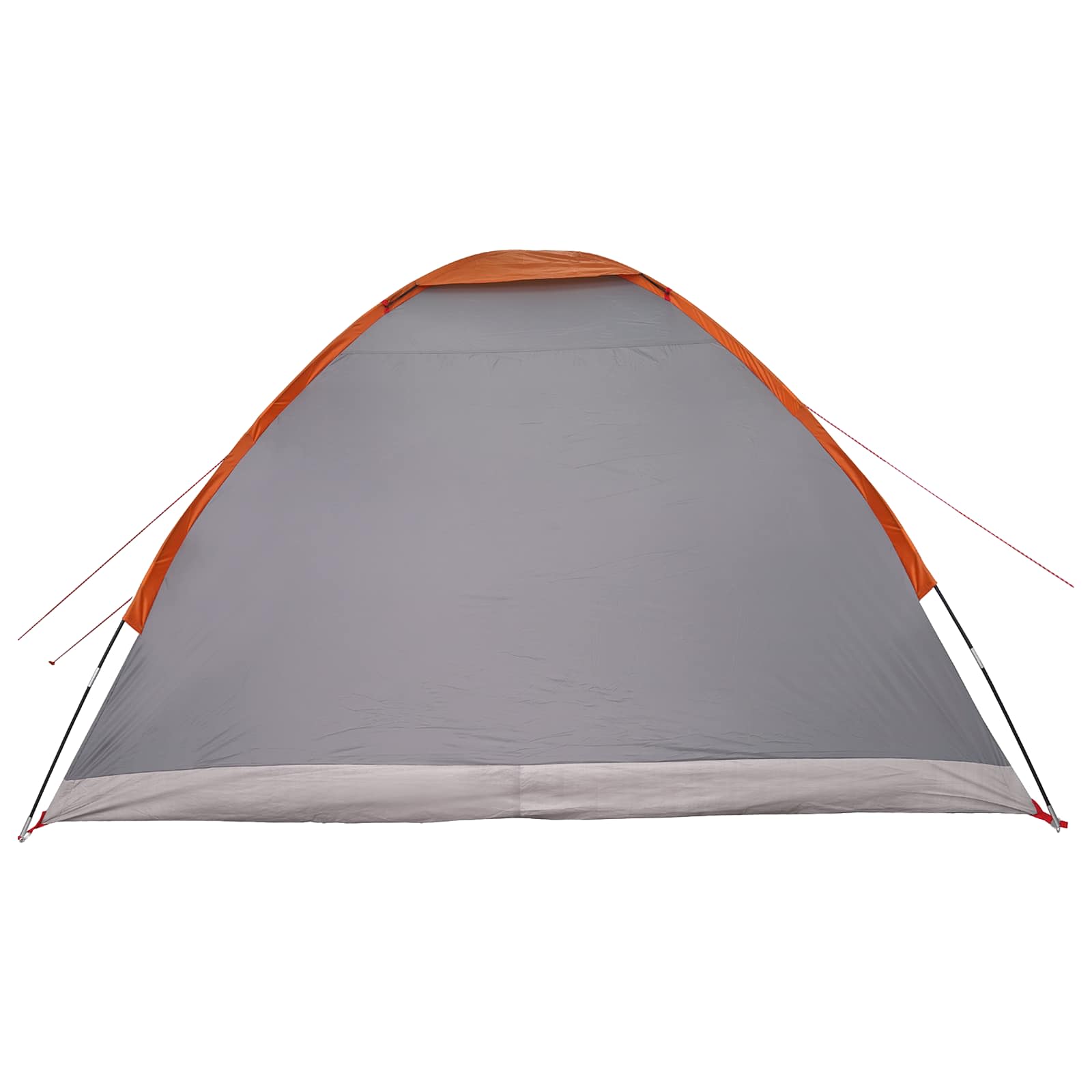 Tenda da campeggio 4 persona Grigio e arancione