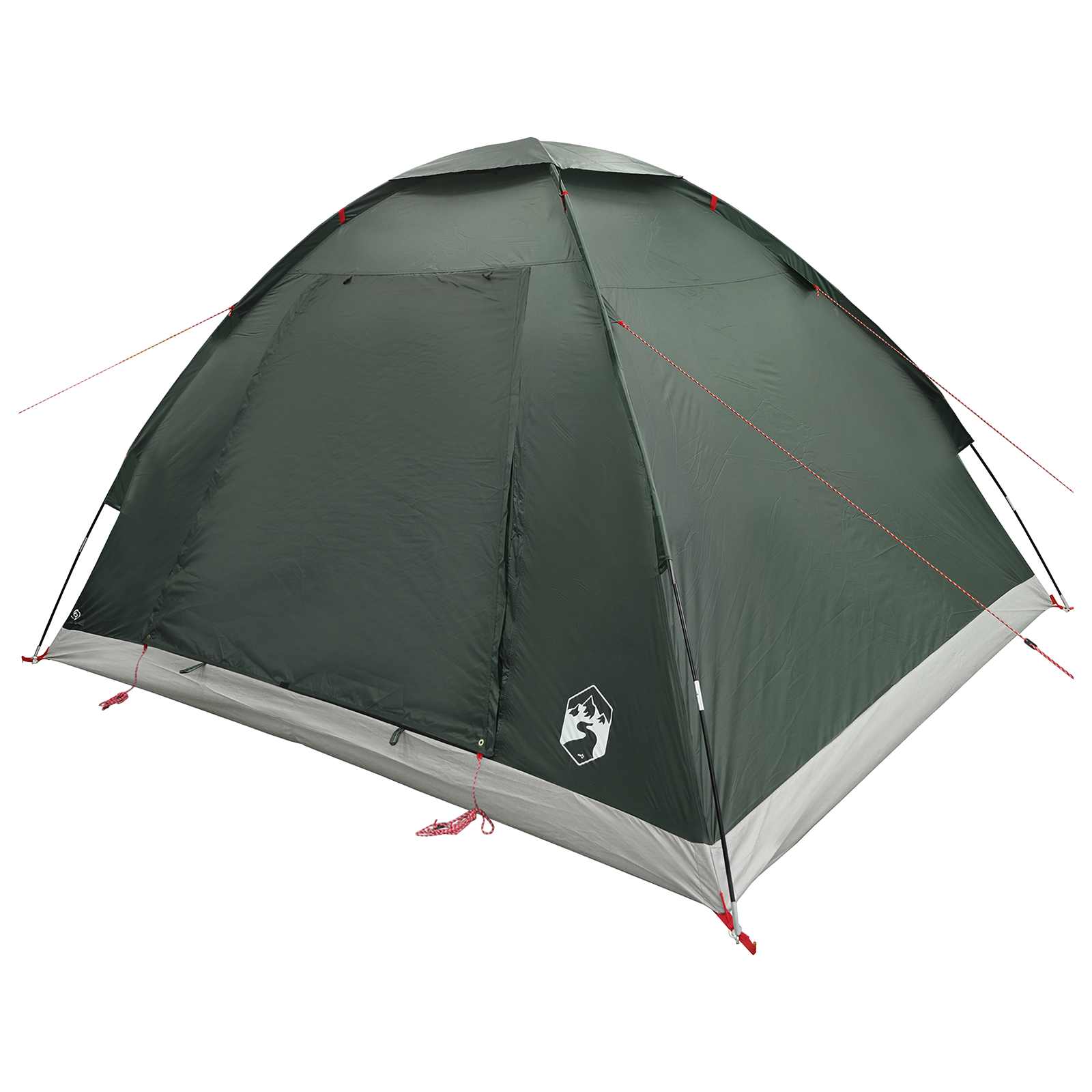 Tenda da campeggio 4 persona Verde militare