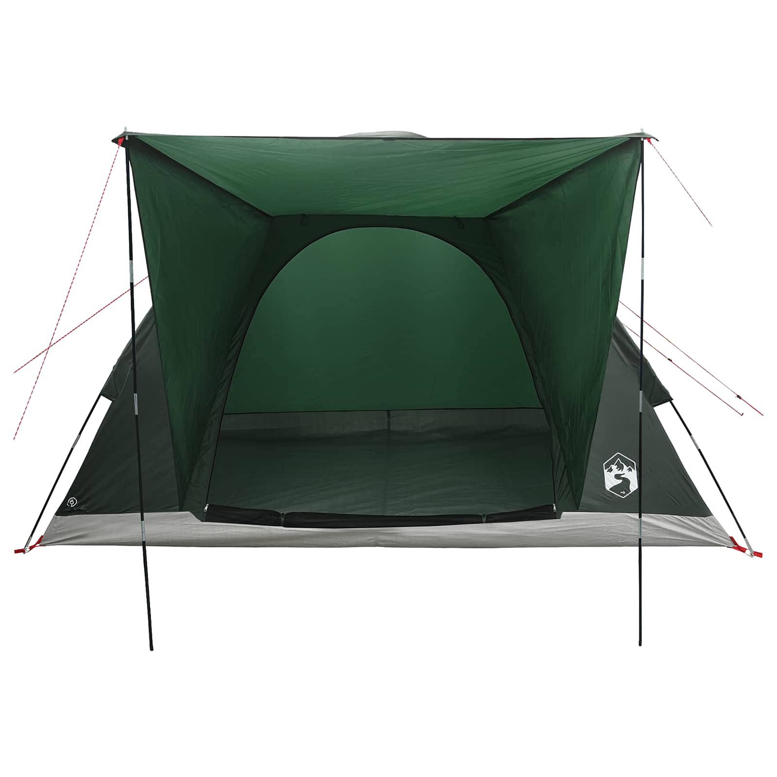 Tenda da campeggio 4 persona Verde militare