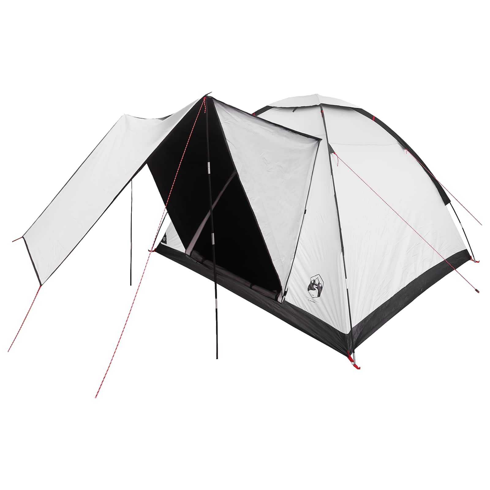 Tenda da campeggio 4 persona Bianco Blackout