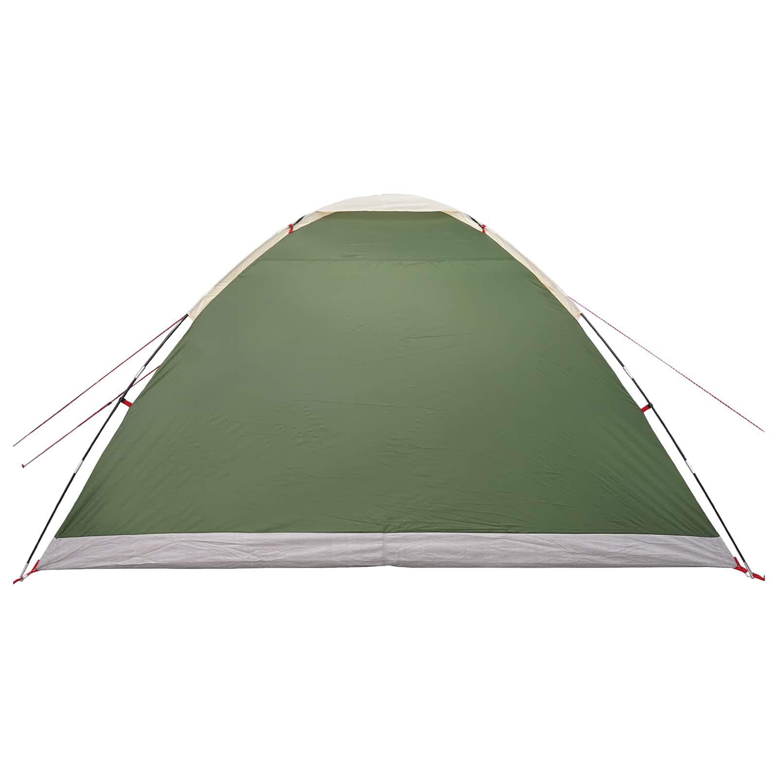 Tenda da campeggio 6 persona Verde Poliestere e Acciaio