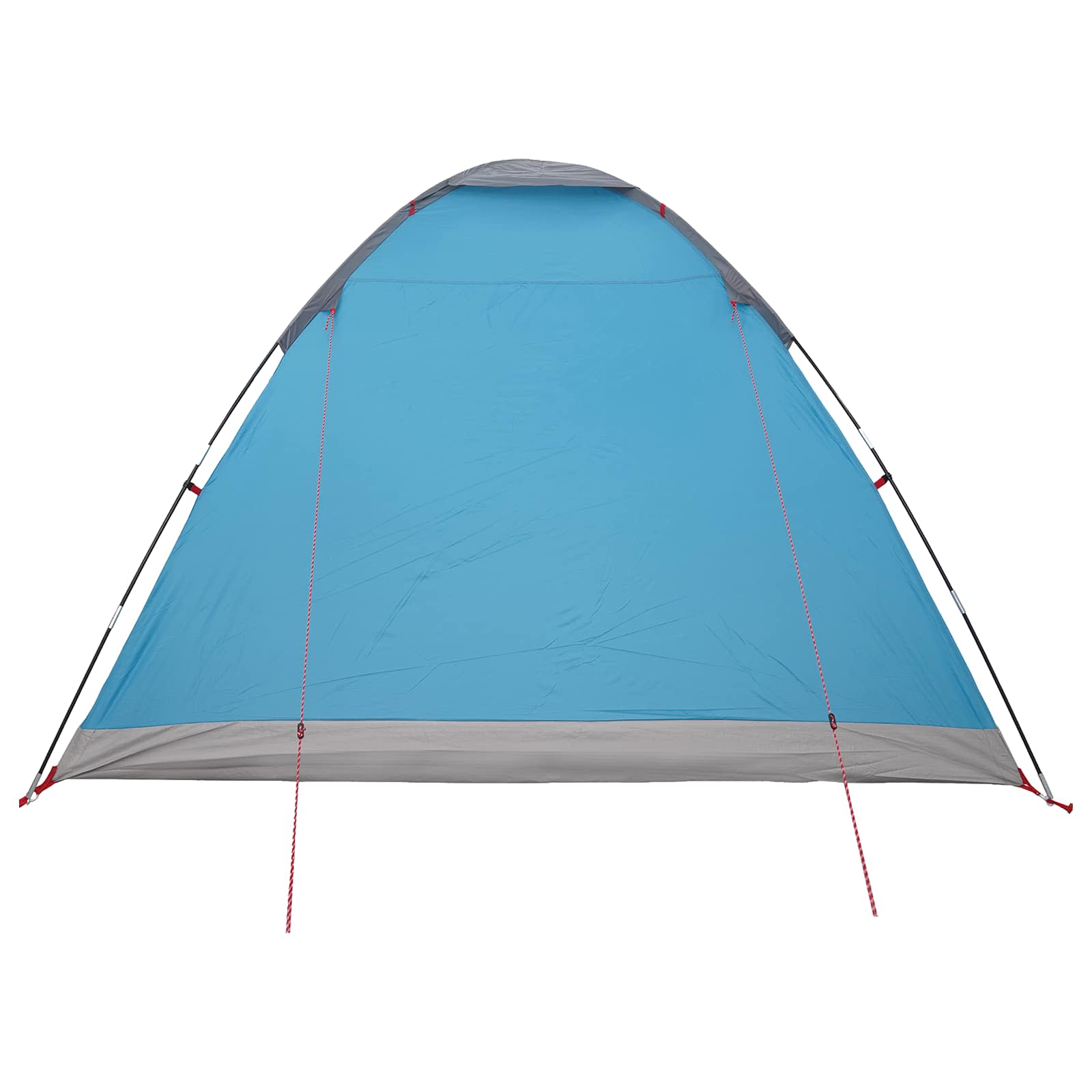 Tenda da campeggio 6 persona Blu Poliestere e Acciaio