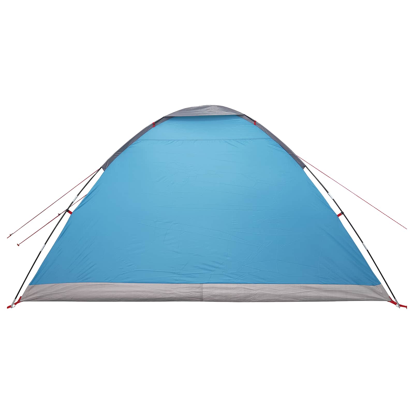 Tenda da campeggio 6 persona Blu Poliestere e Acciaio