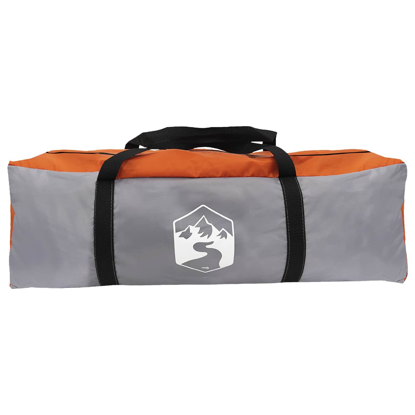 Tenda da campeggio 6 persona Grigio e arancione