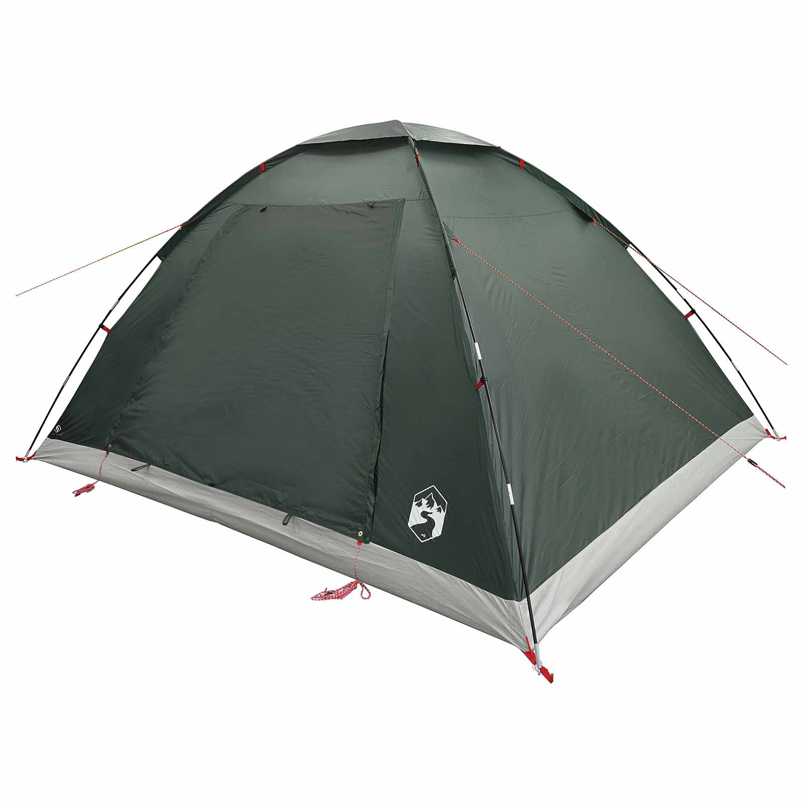Tenda da campeggio 6 persona Verde militare
