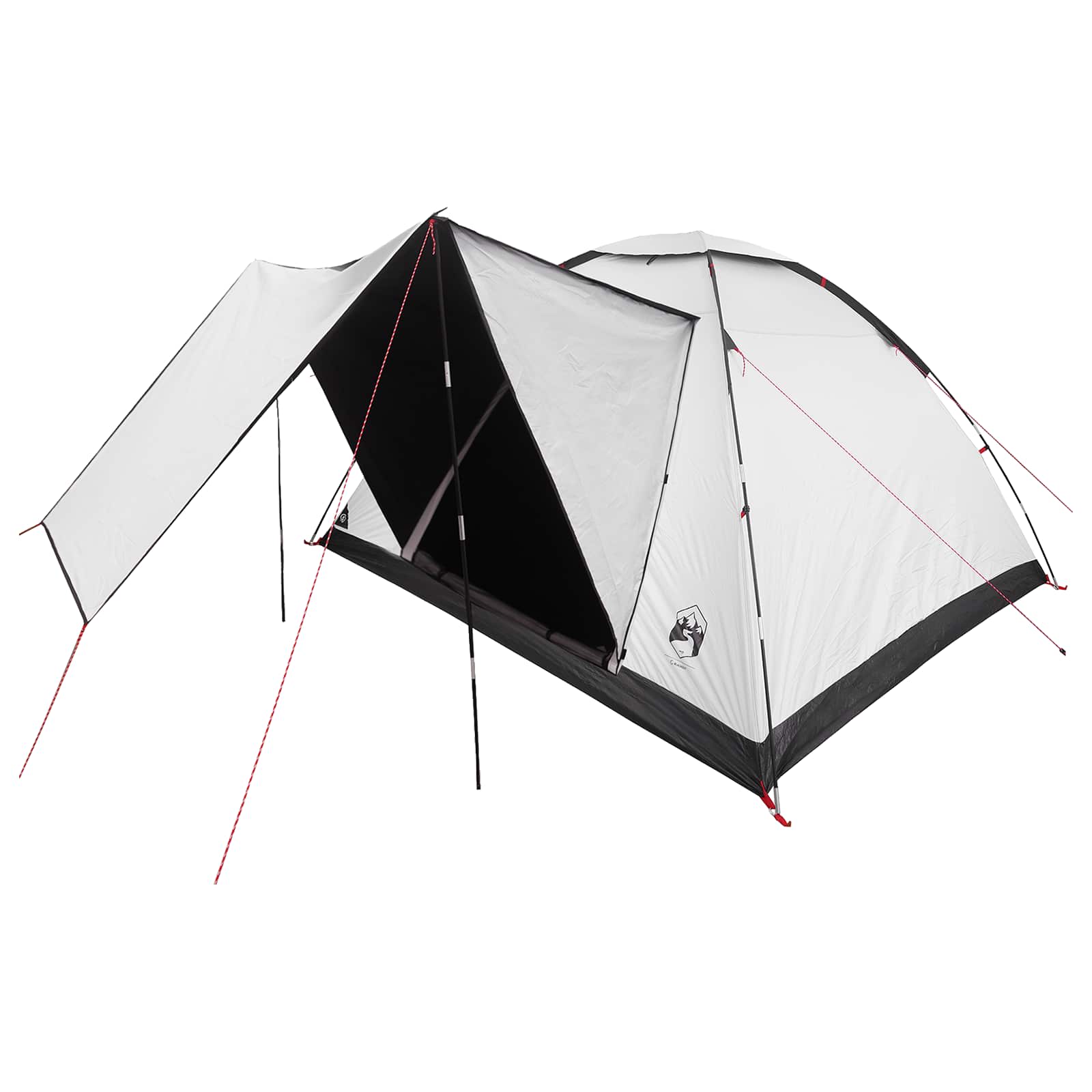 Tenda da campeggio 6 persona Bianco Blackout