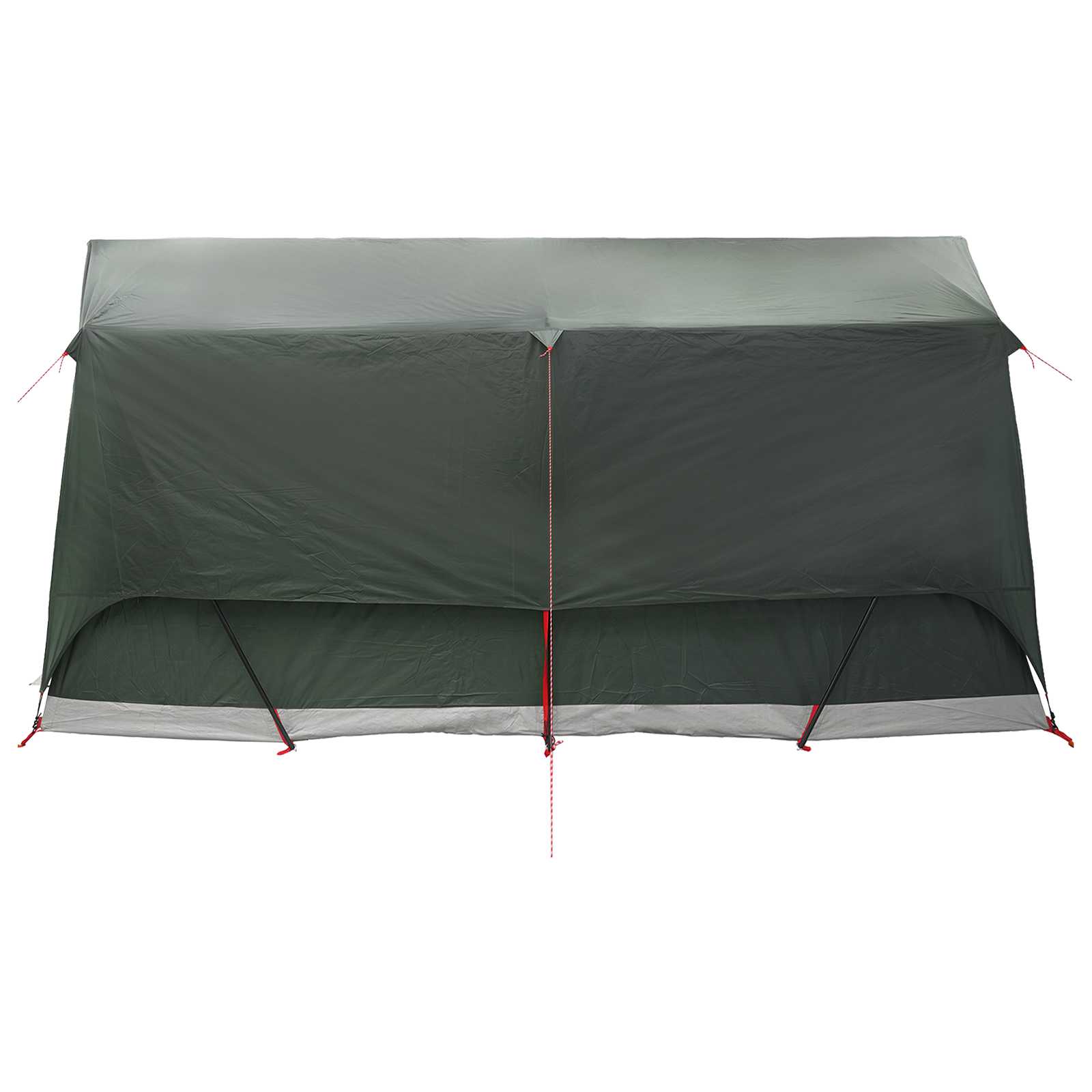 Tenda a tunnel 8 persona Verde militare Poliestere e Acciaio