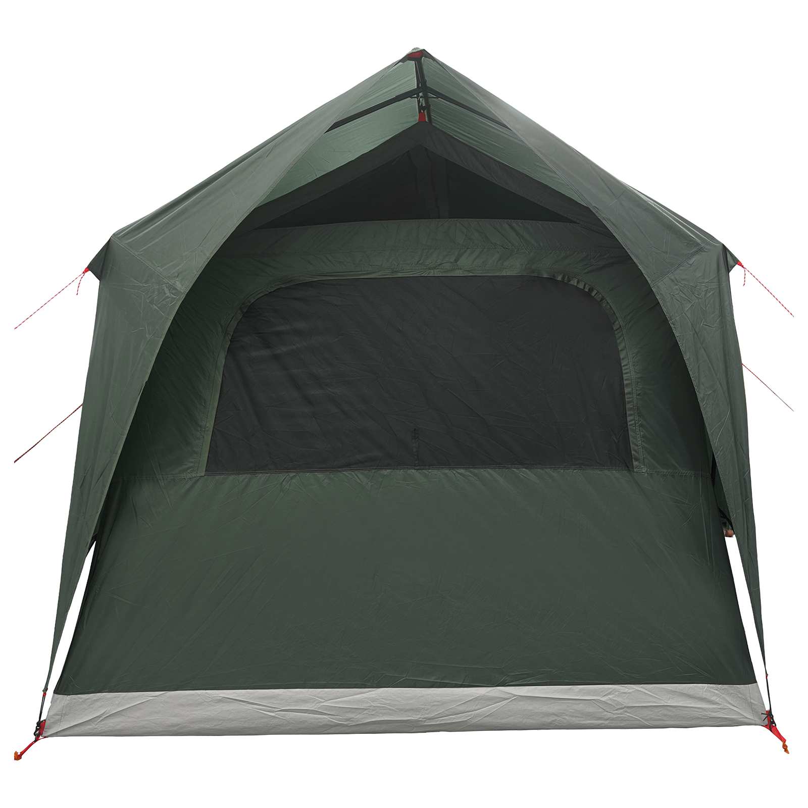 Tenda a tunnel 8 persona Verde militare Poliestere e Acciaio