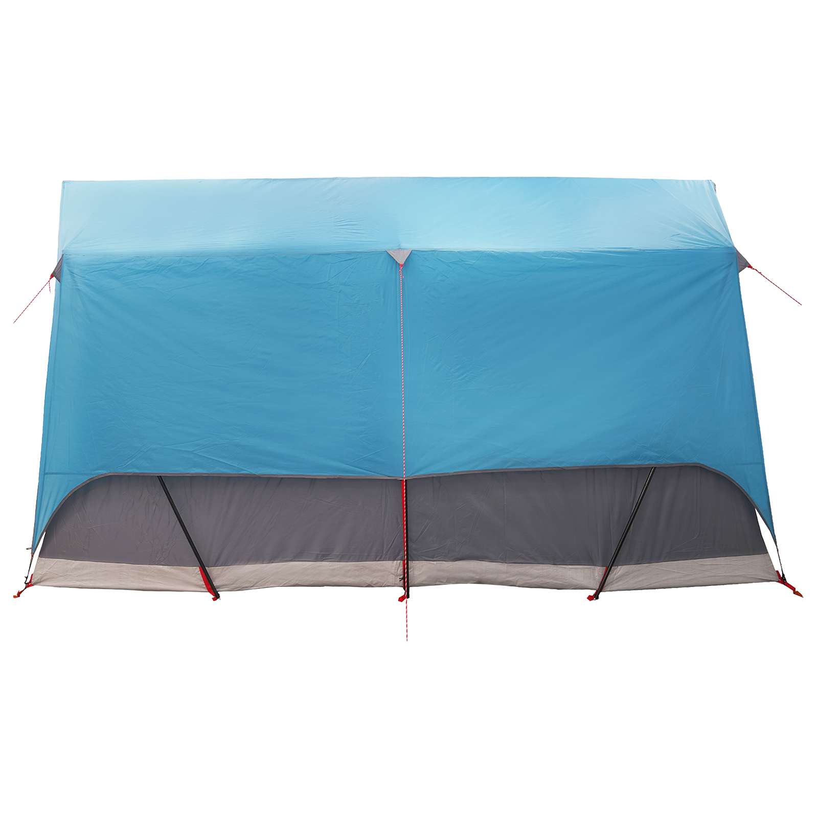Tenda a tunnel 6 persona Blu Poliestere e Acciaio