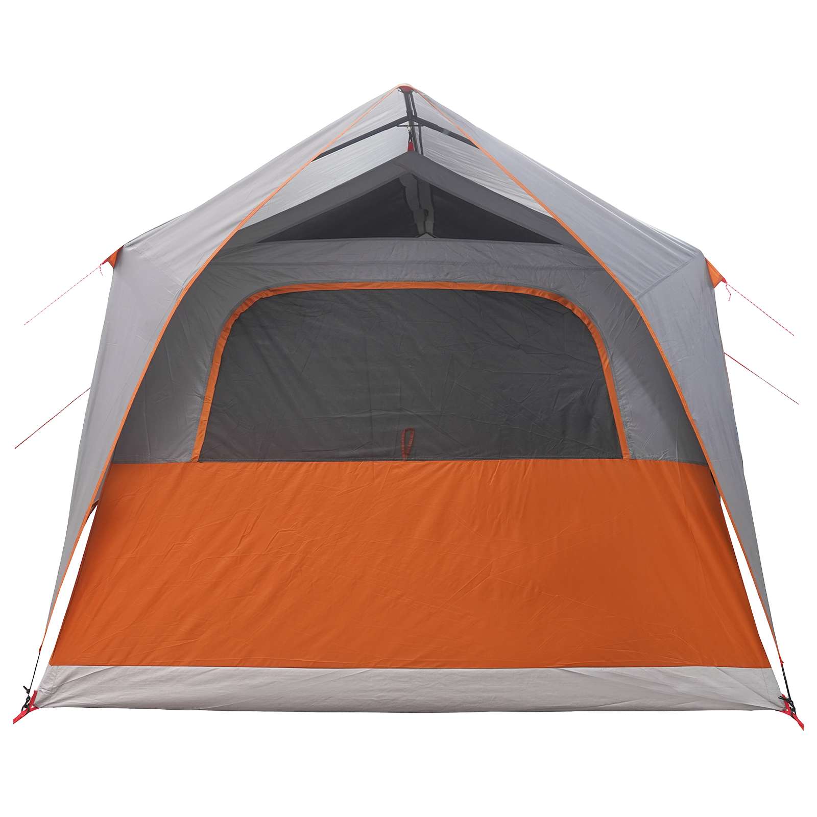 Tenda a tunnel 6 persona Grigio e arancione