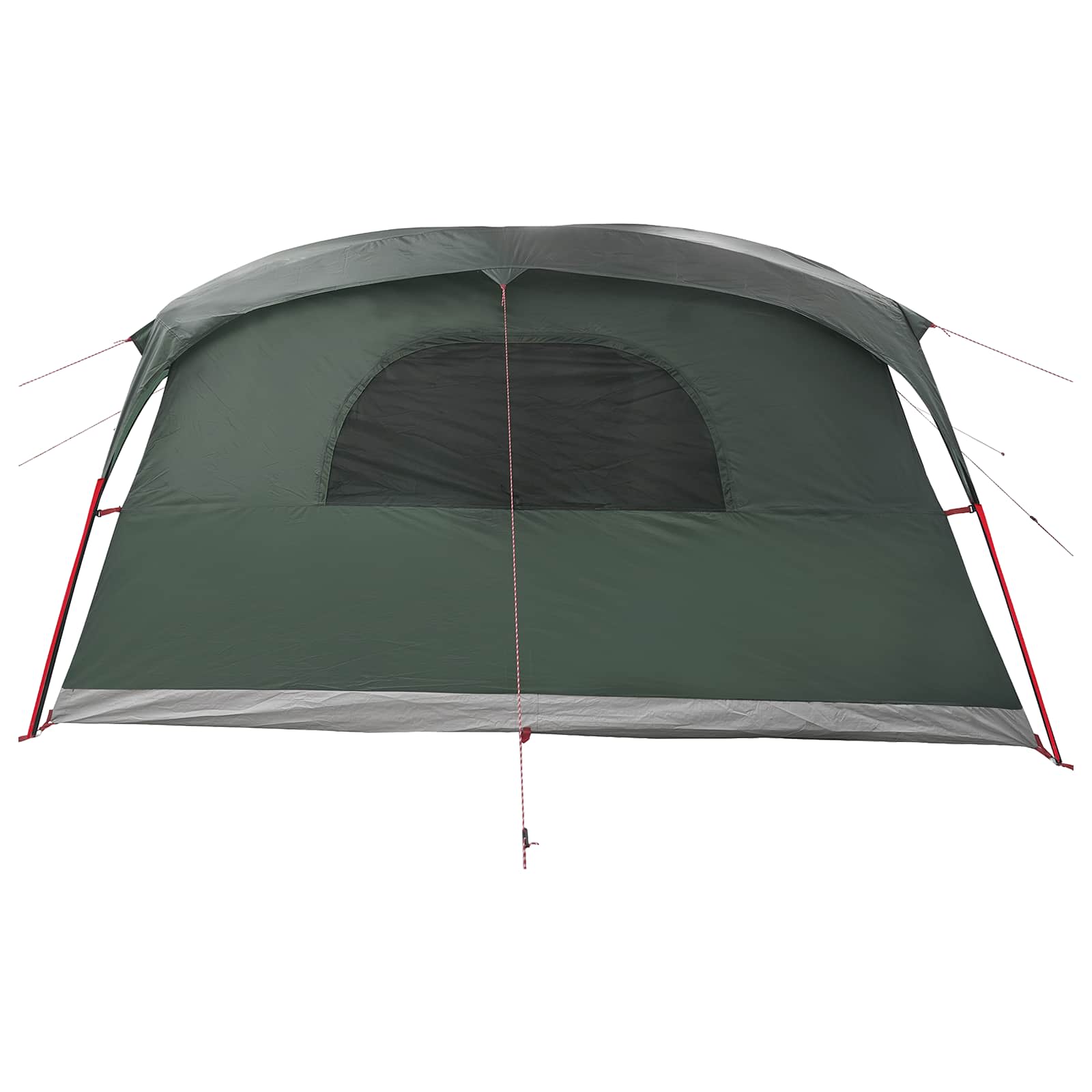 Tenda a tunnel 10 persona Verde militare Poliestere e Acciaio