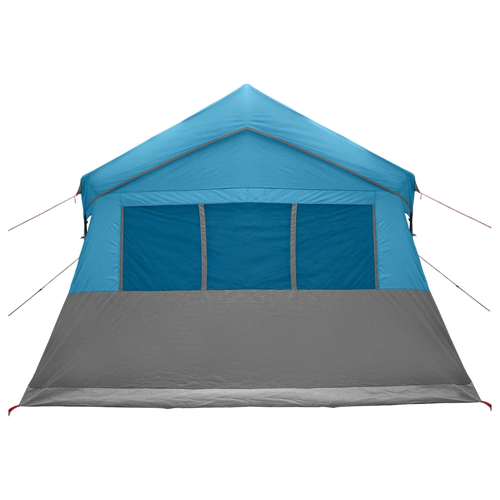 Tenda Familiare Blu 10 persone Poliestere e Acciaio