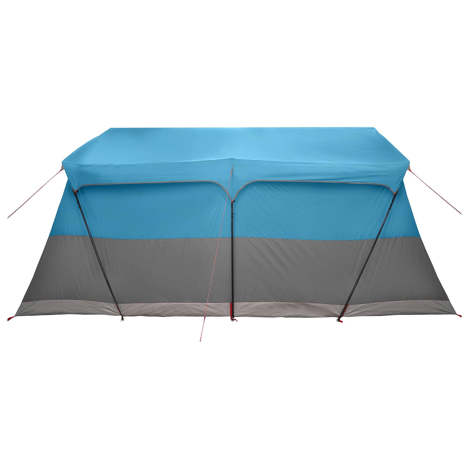 Tenda Familiare Blu 10 persone Poliestere e Acciaio