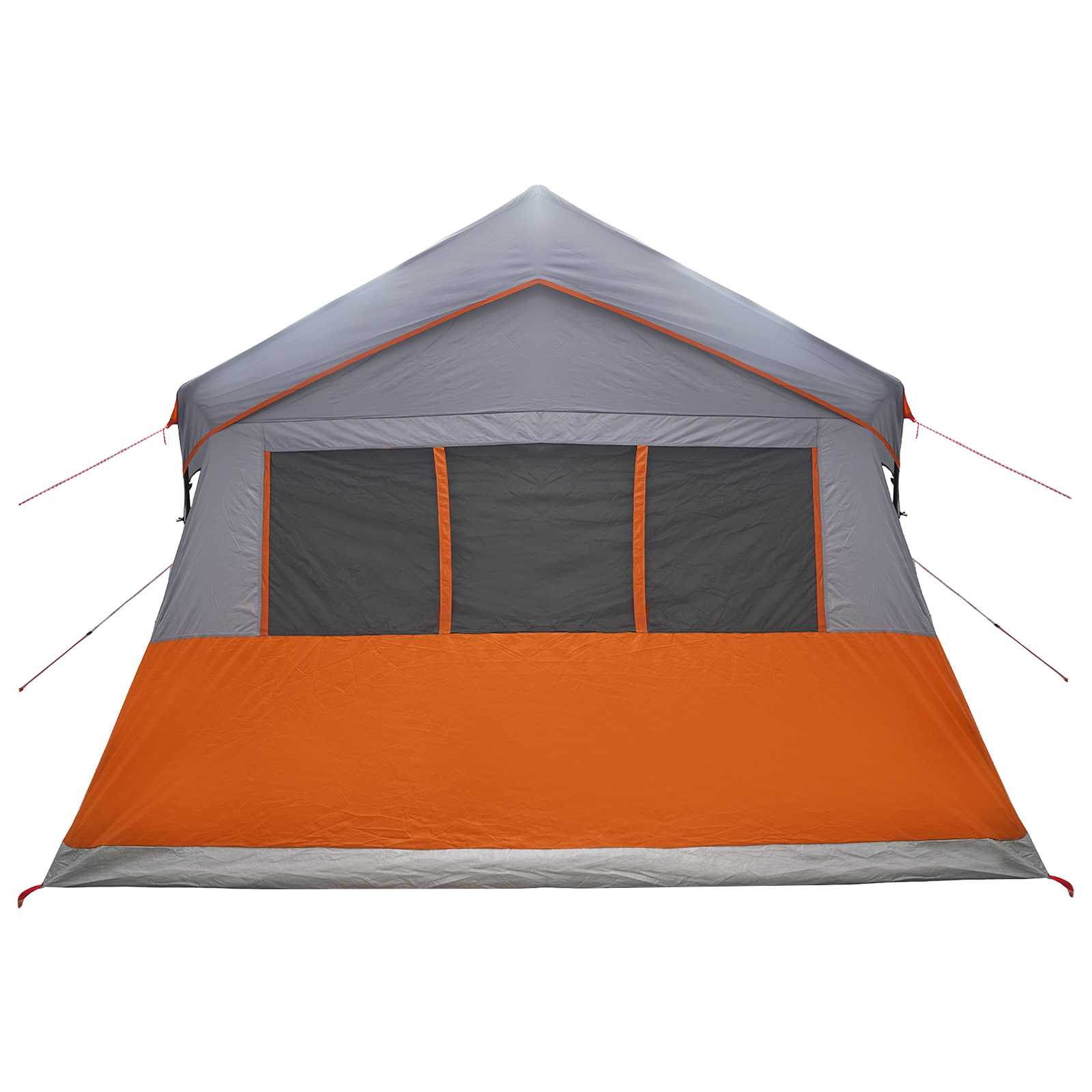Tenda Familiare Grigio e arancione 10 persone