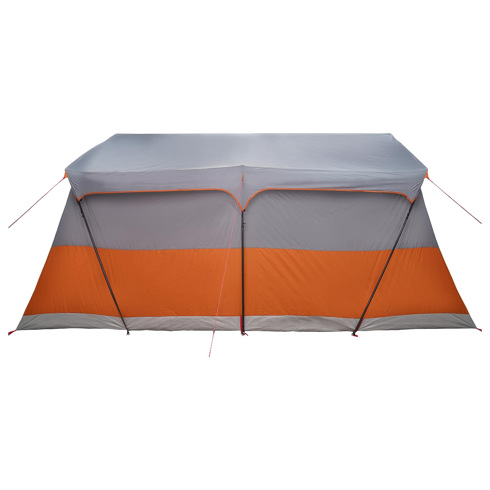 Tenda Familiare Grigio e arancione 10 persone