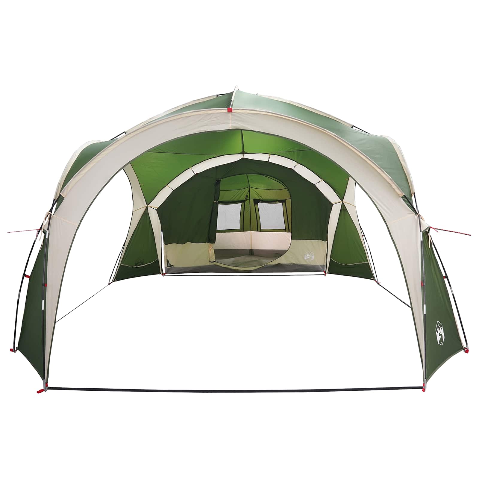 Tenda Laterale Verde 410 x 410 x 250 cm Poliestere e Acciaio