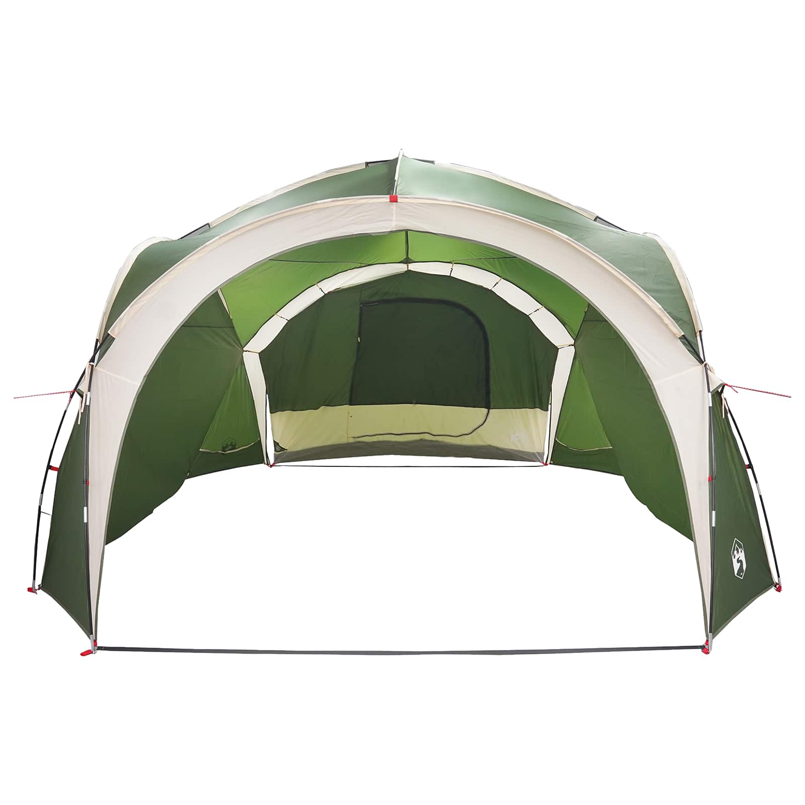 Tenda Laterale Verde 410 x 410 x 250 cm Poliestere e Acciaio
