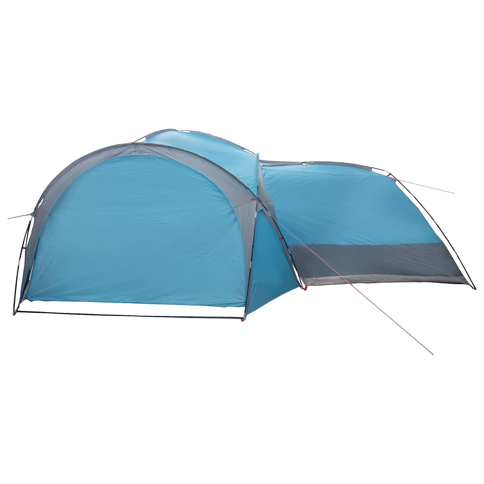 Tenda Laterale Blu 643 x 408 x 260 cm Poliestere e Acciaio