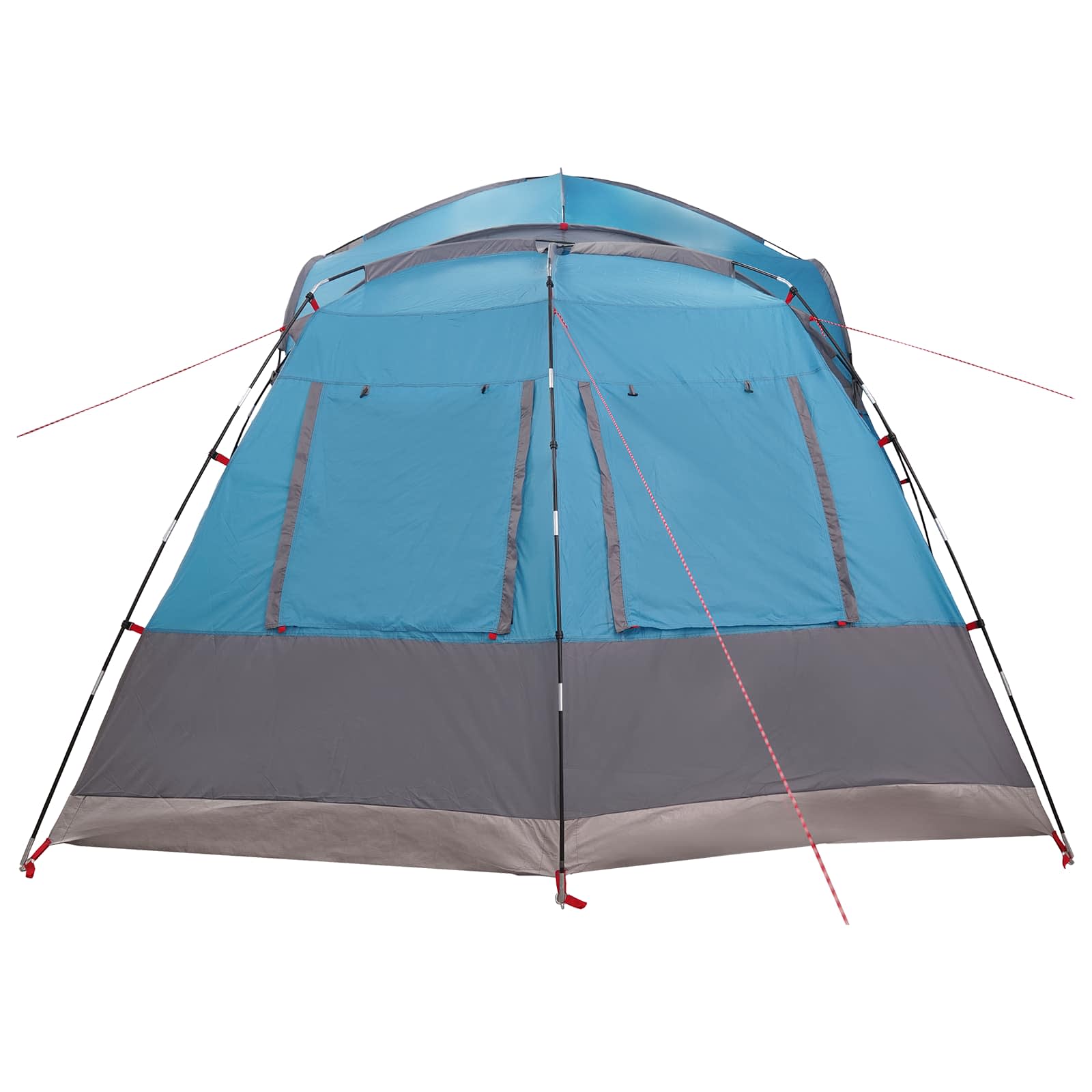 Tenda Laterale Blu 643 x 408 x 260 cm Poliestere e Acciaio