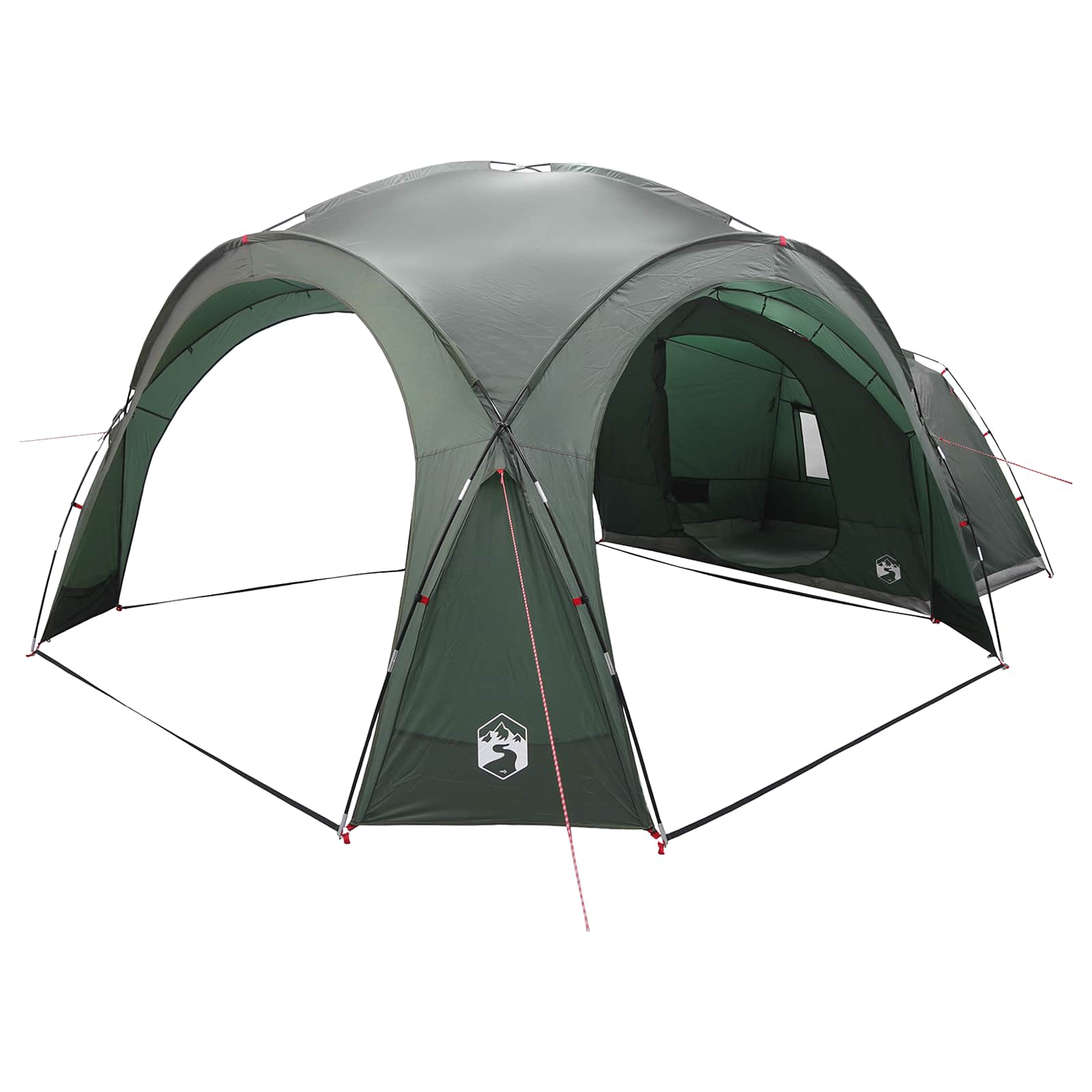 Tenda Laterale Verde militare 410 x 410 x 250 cm