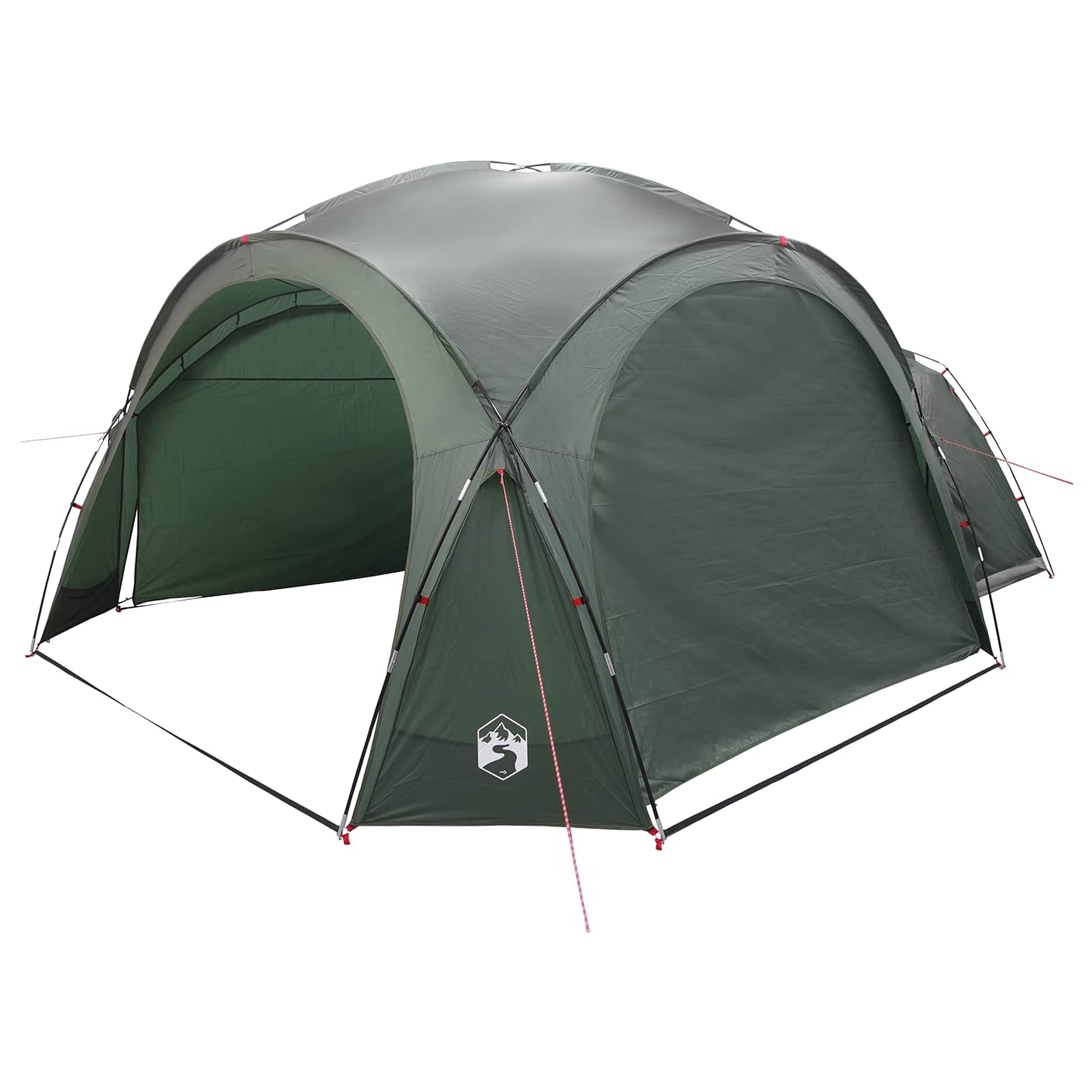 Tenda Laterale Verde militare 410 x 410 x 250 cm