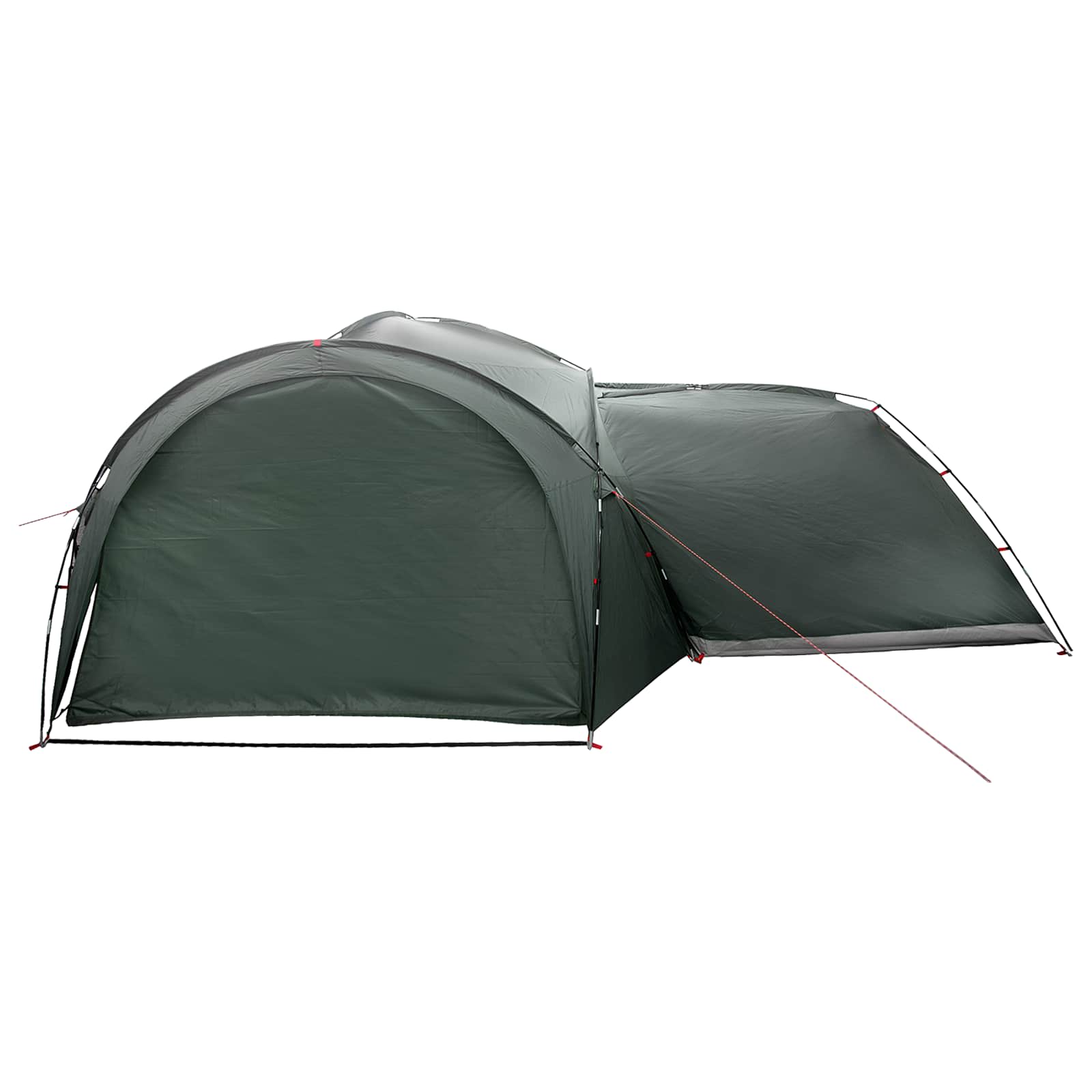 Tenda Laterale Verde militare 410 x 410 x 250 cm