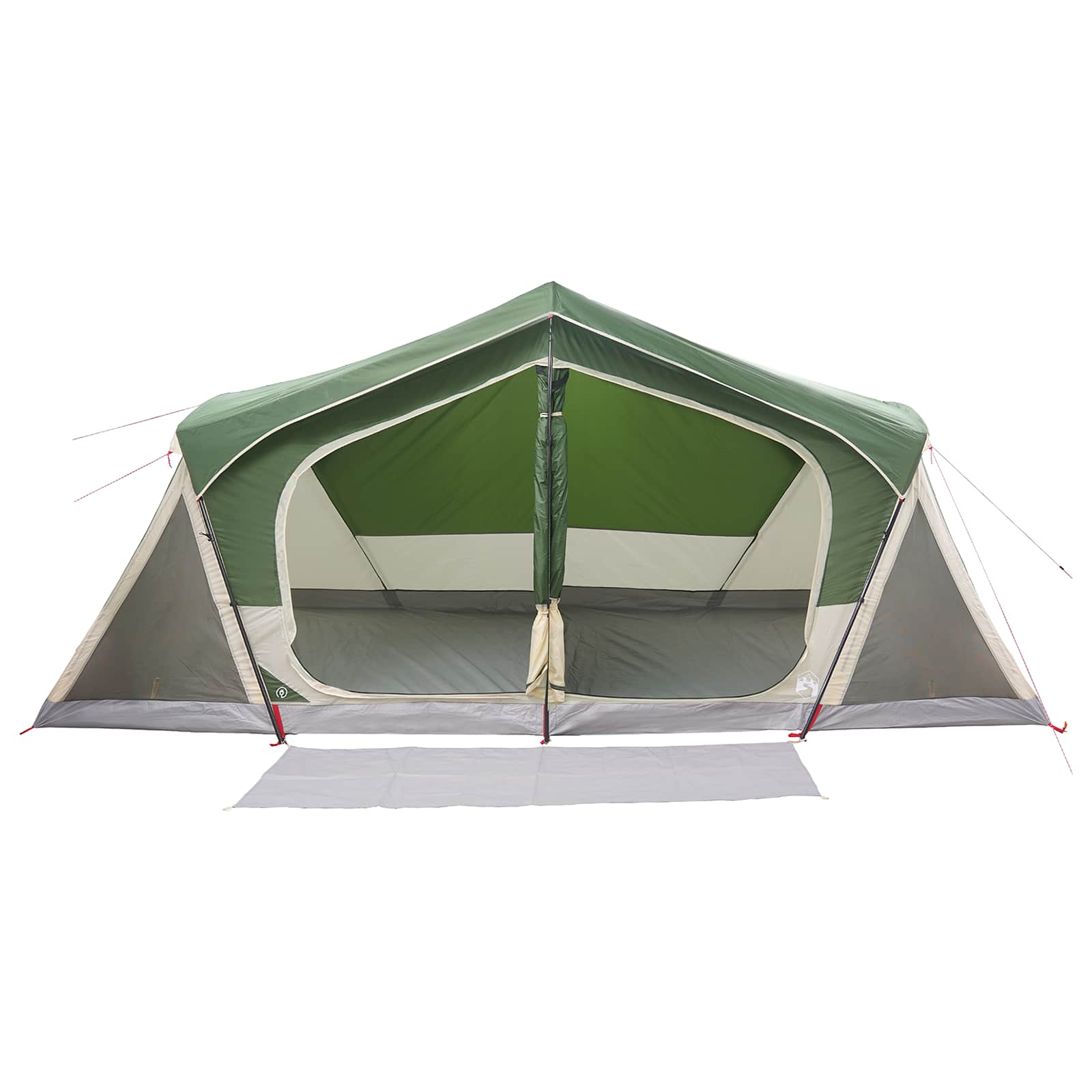 Tenda Capanna Verde 10 persone Poliestere e Acciaio
