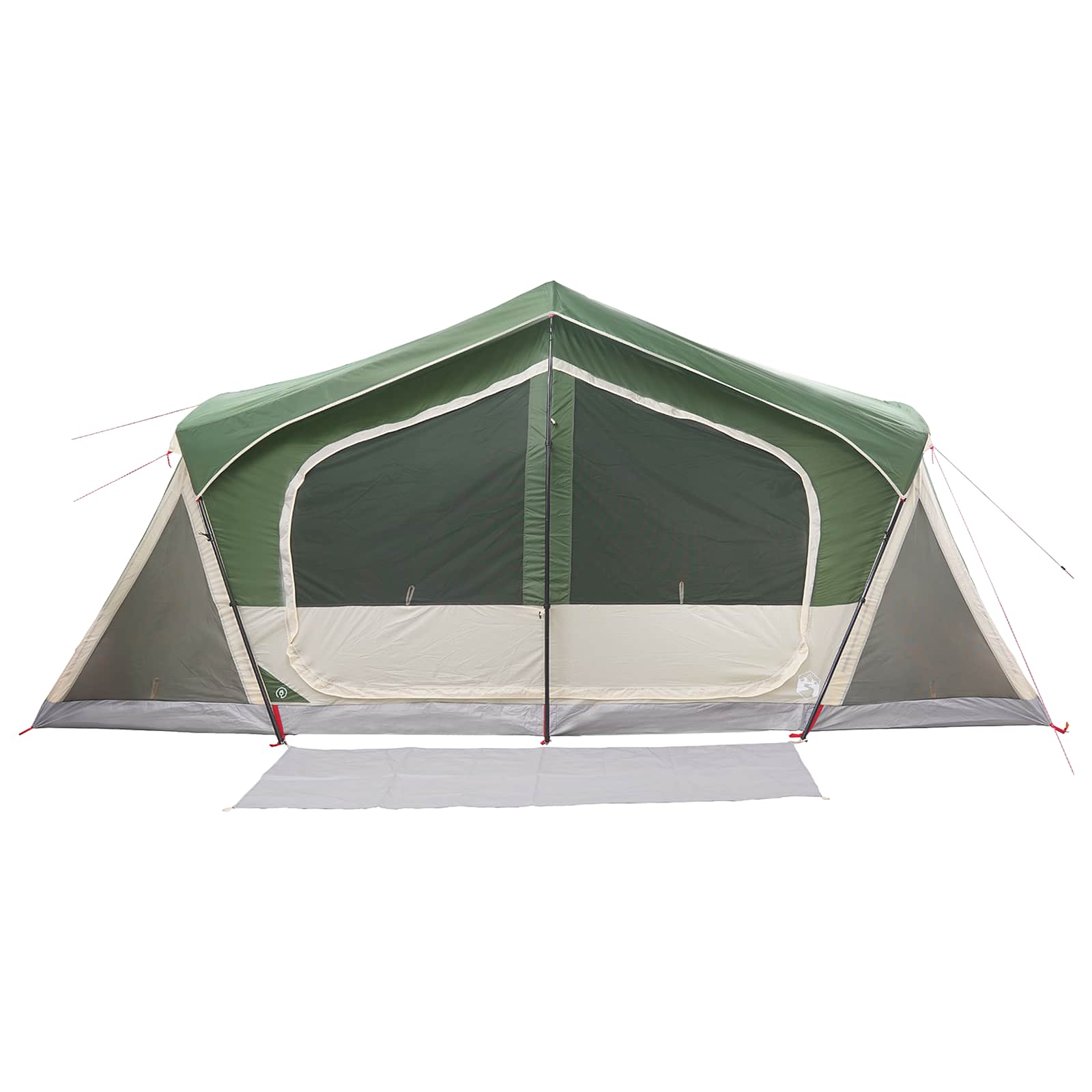 Tenda Capanna Verde 10 persone Poliestere e Acciaio