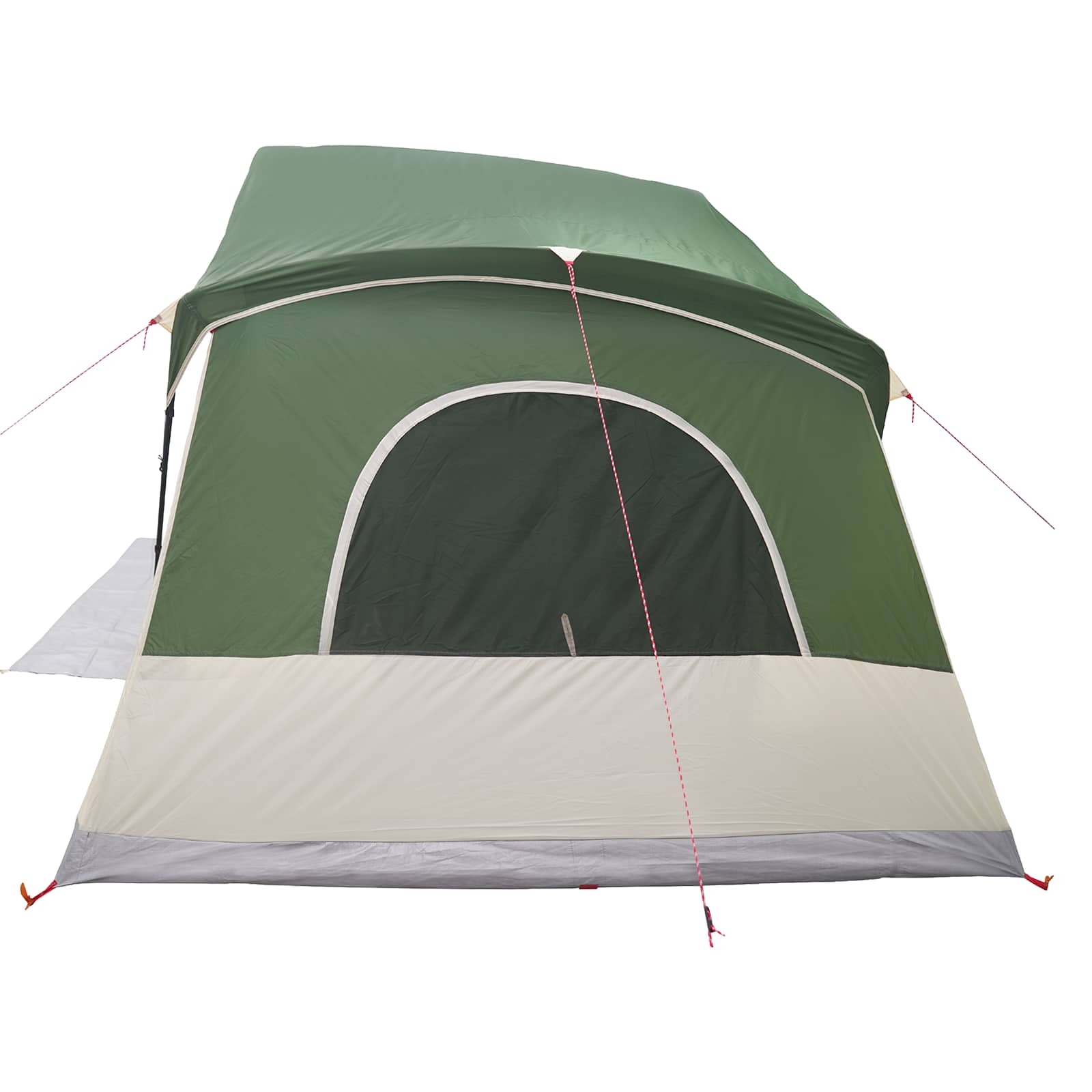 Tenda Capanna Verde 10 persone Poliestere e Acciaio