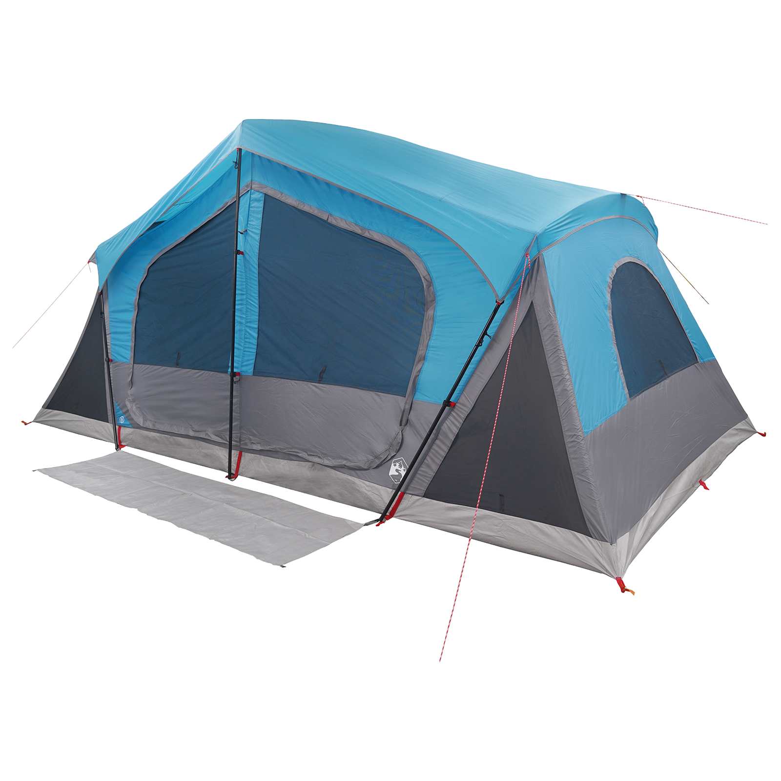 Tenda Capanna Blu 10 persone Poliestere e Acciaio