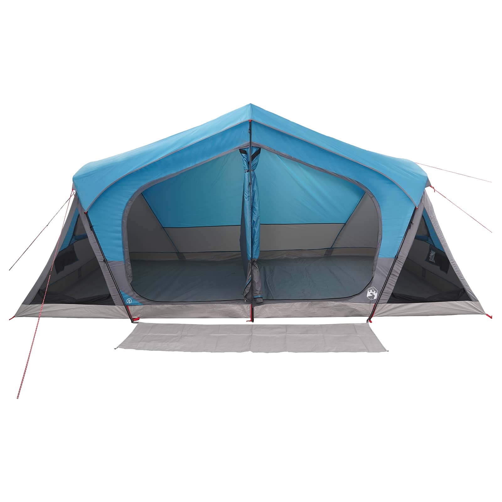 Tenda Capanna Blu 10 persone Poliestere e Acciaio