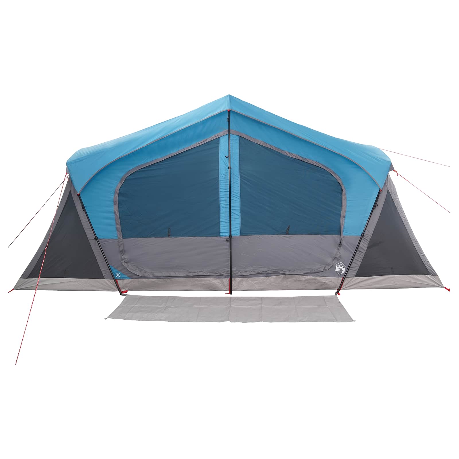 Tenda Capanna Blu 10 persone Poliestere e Acciaio