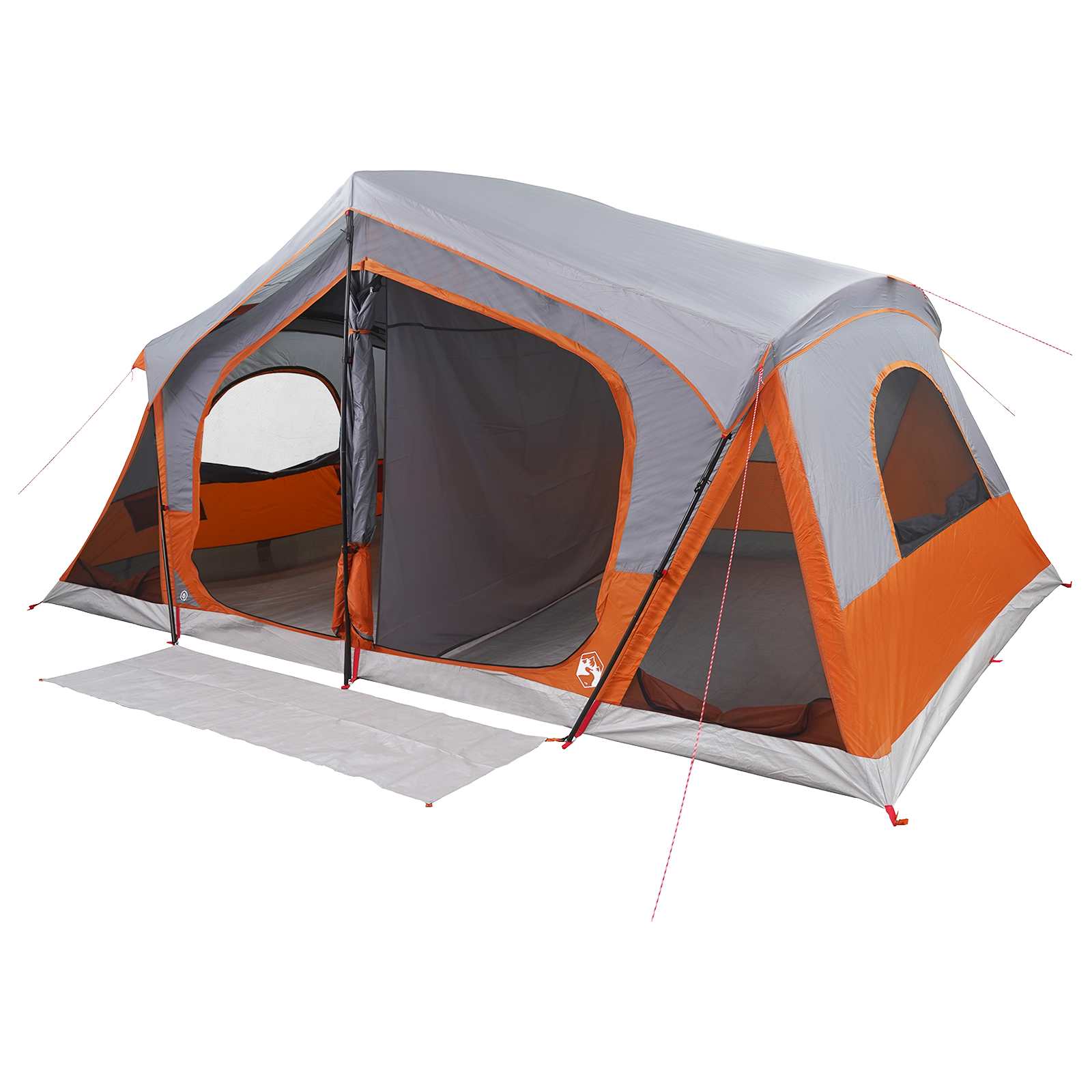 Tenda Capanna Grigio e arancione 10 persone