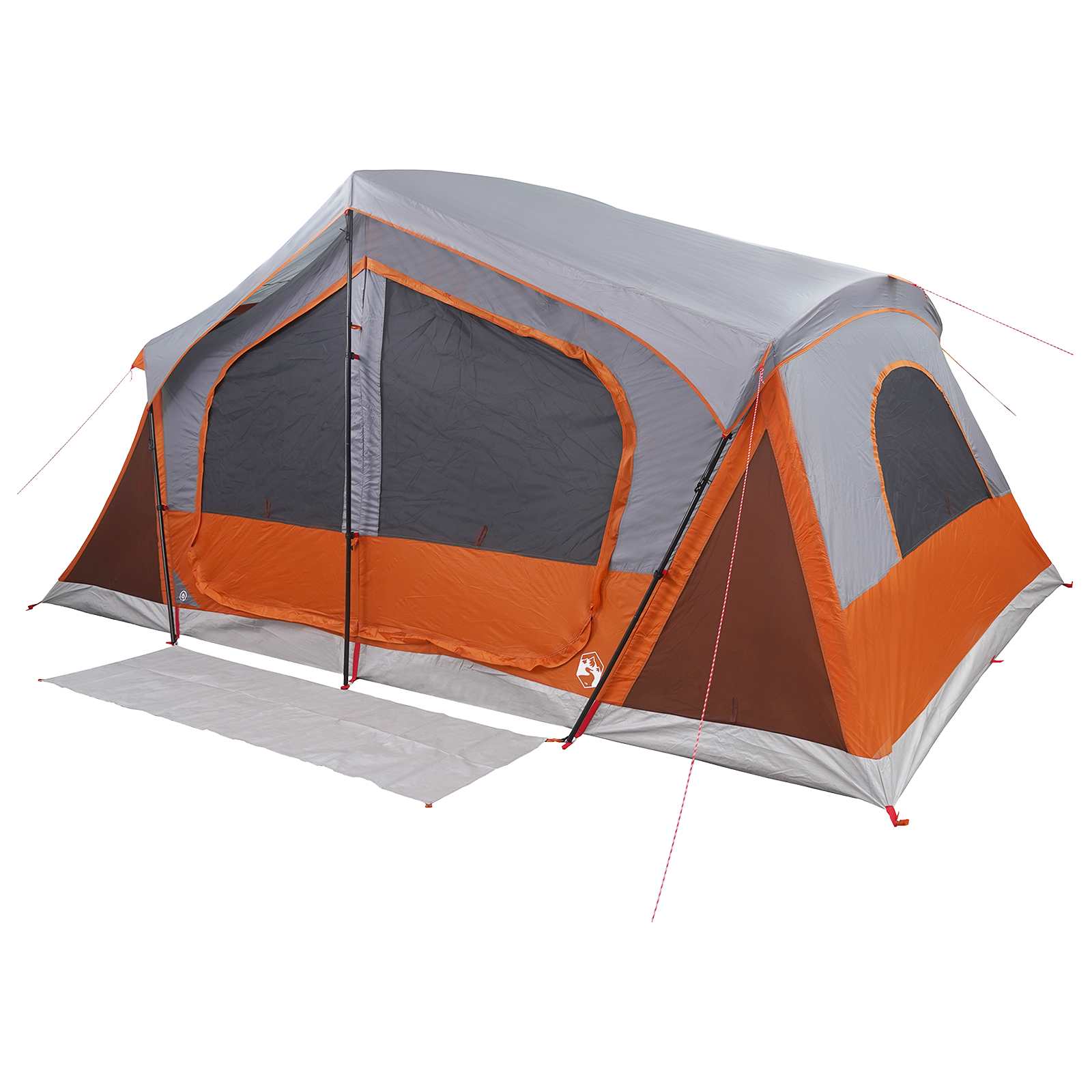 Tenda Capanna Grigio e arancione 10 persone