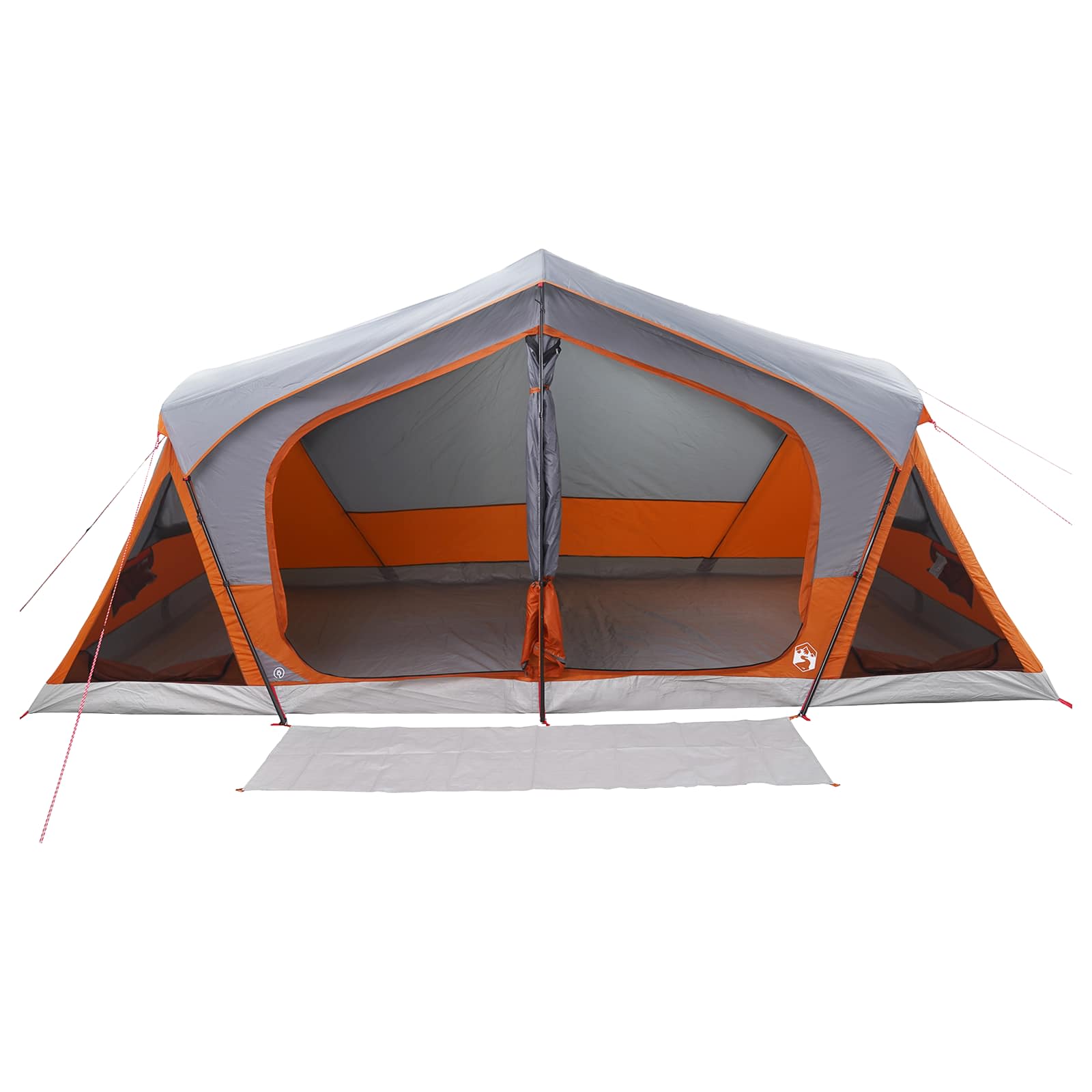Tenda Capanna Grigio e arancione 10 persone