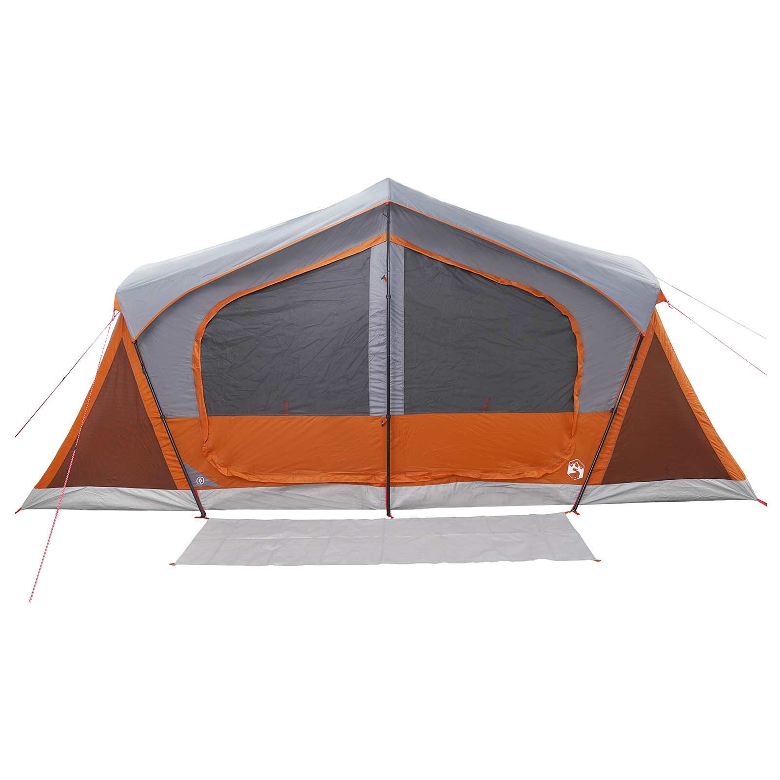 Tenda Capanna Grigio e arancione 10 persone