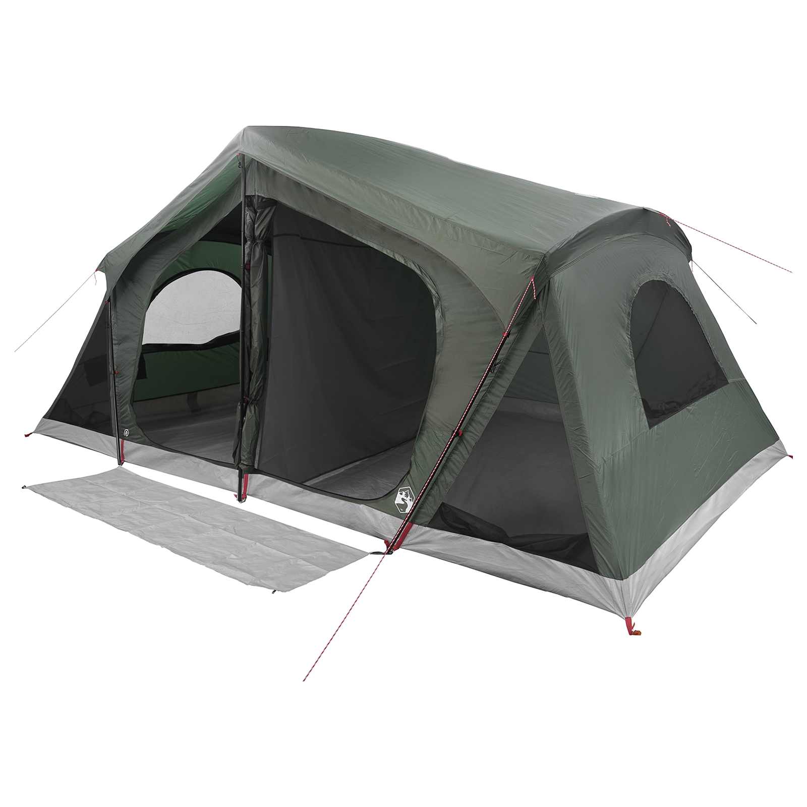 Tenda Capanna Verde militare 10 persone Poliestere e Acciaio