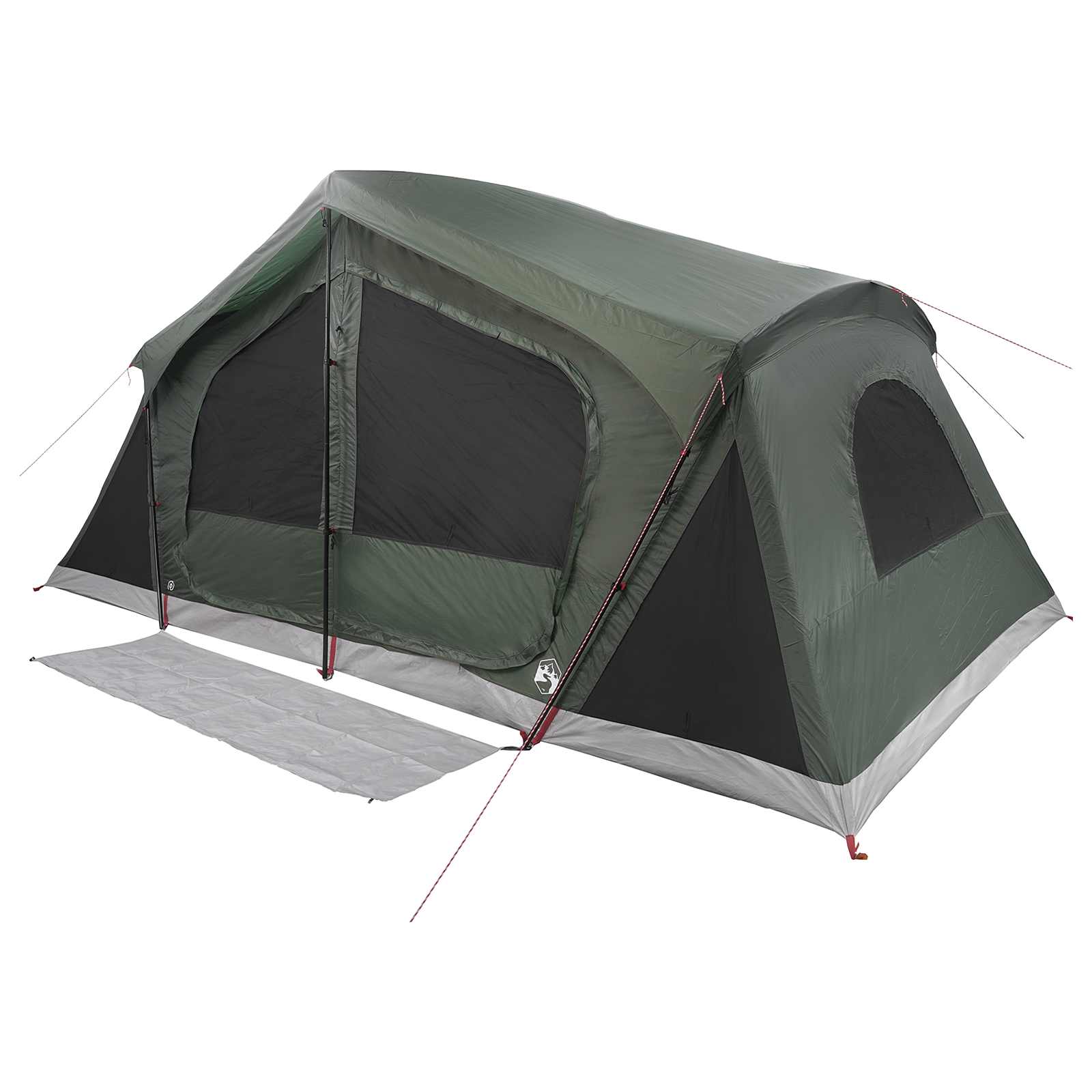 Tenda Capanna Verde militare 10 persone Poliestere e Acciaio